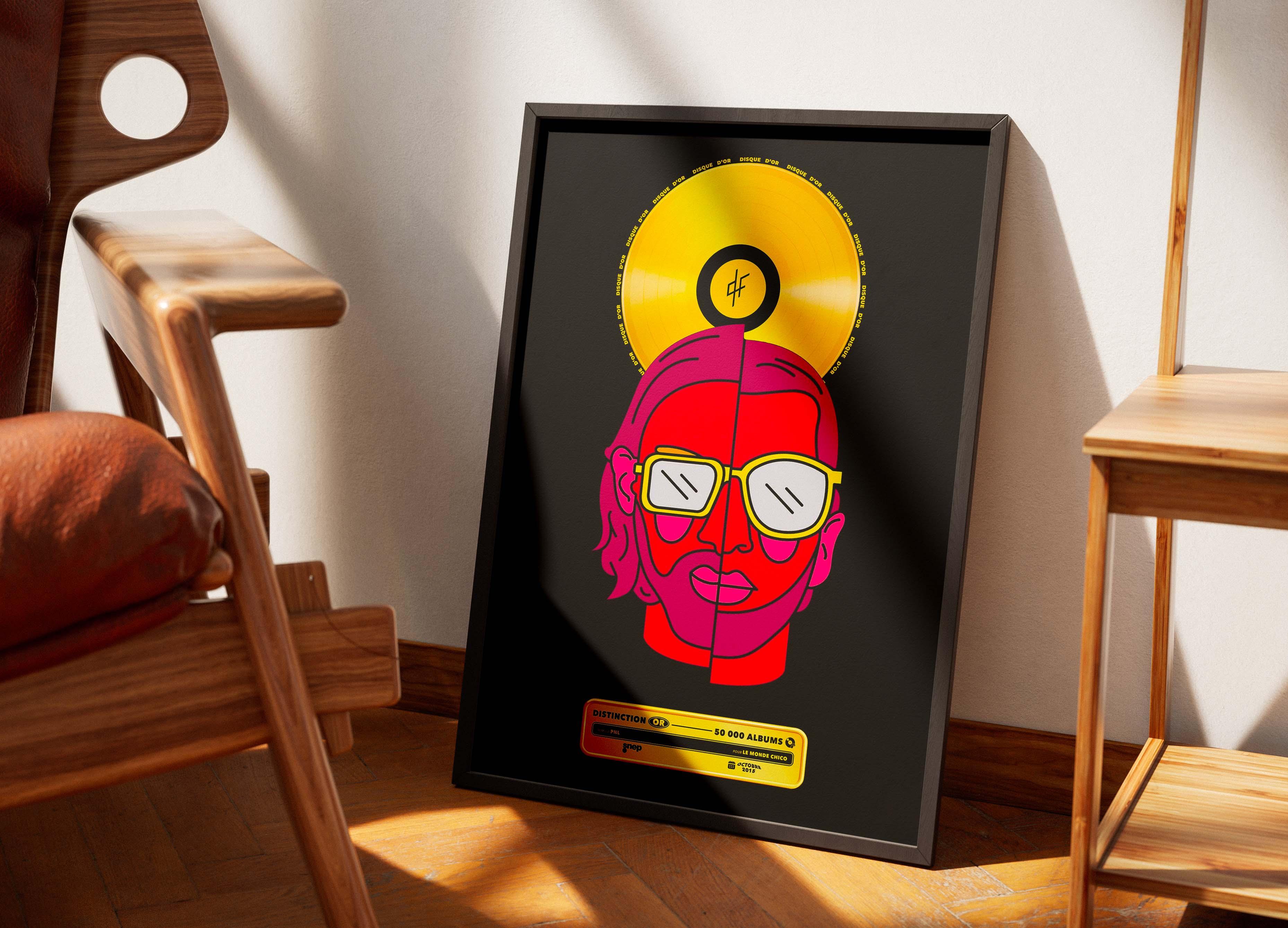 Disque D'Or Le Monde Chico PNL - Backyard