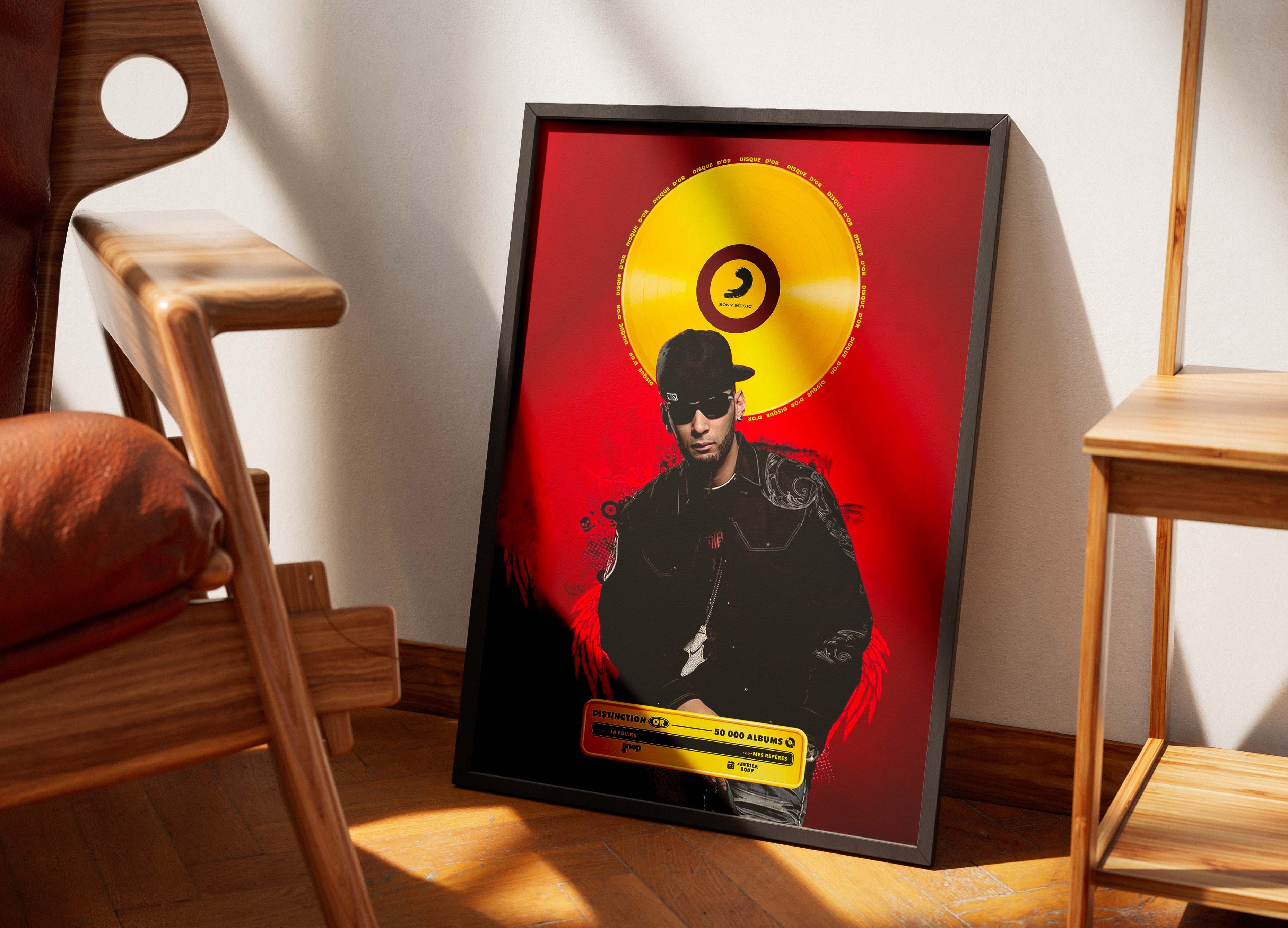 Disque D'or Mes Repères La Fouine - Backyard