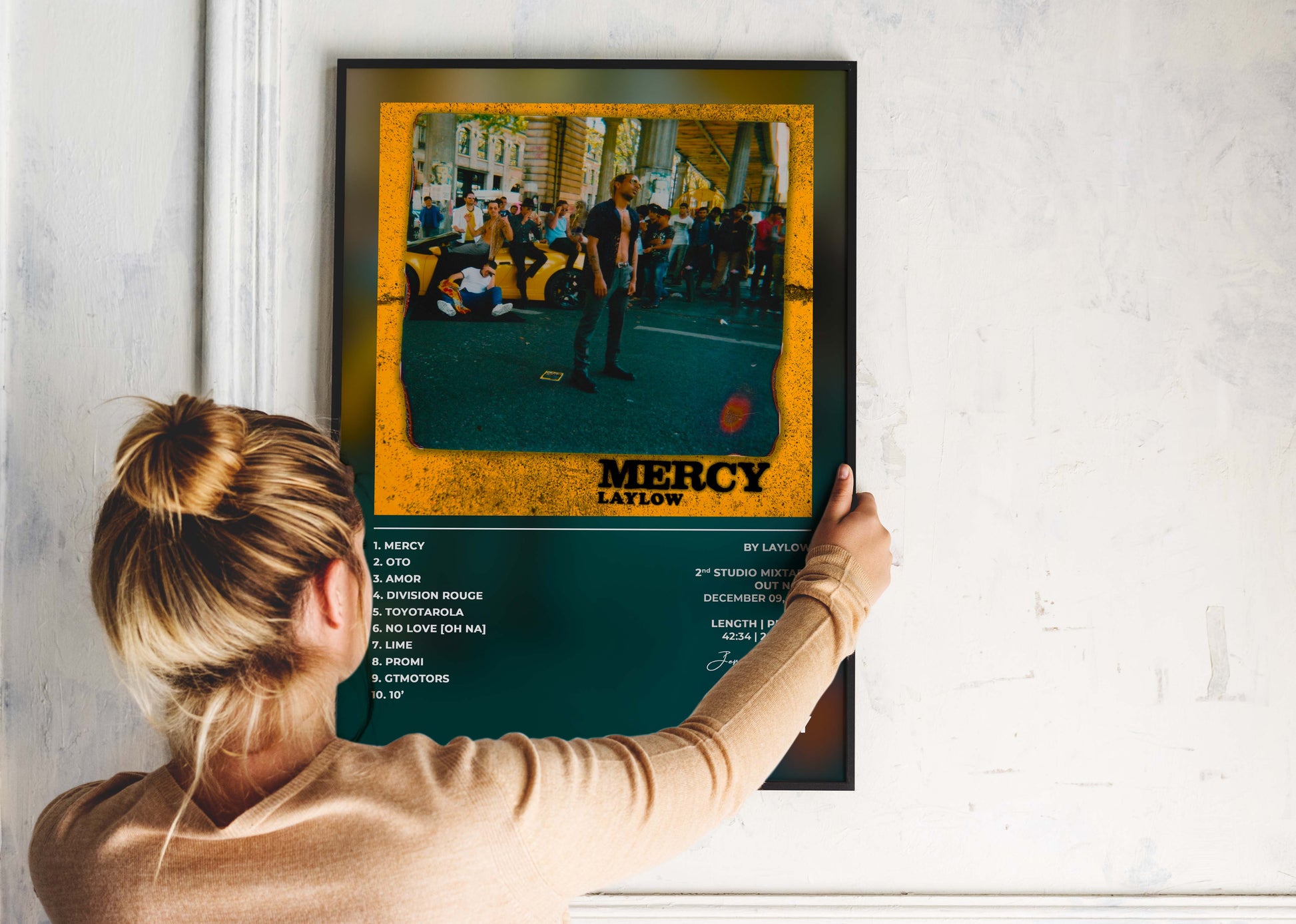 Mercy Laylow Poster Backyard