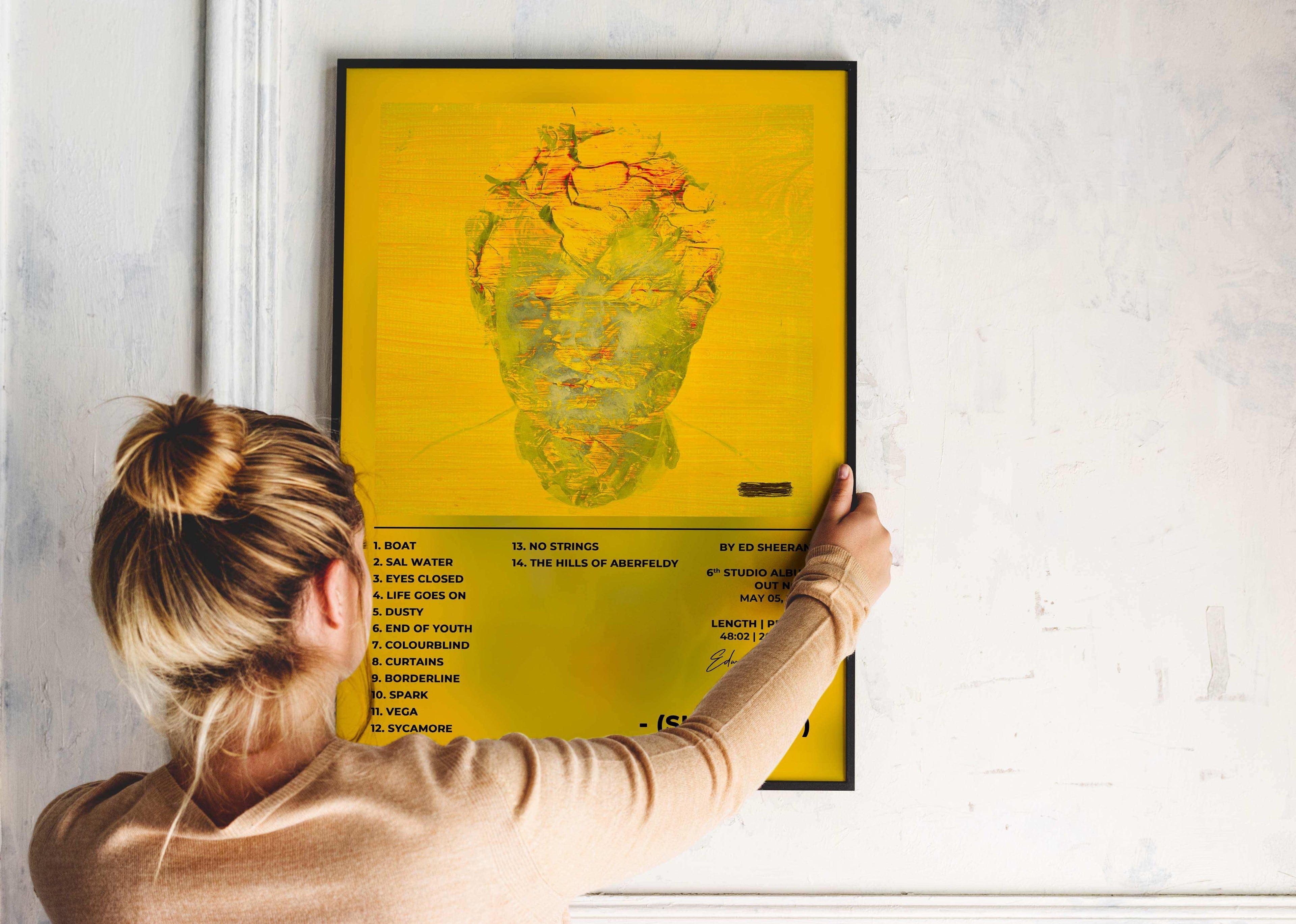 Substract Ed Sheeran Poster - Backyard