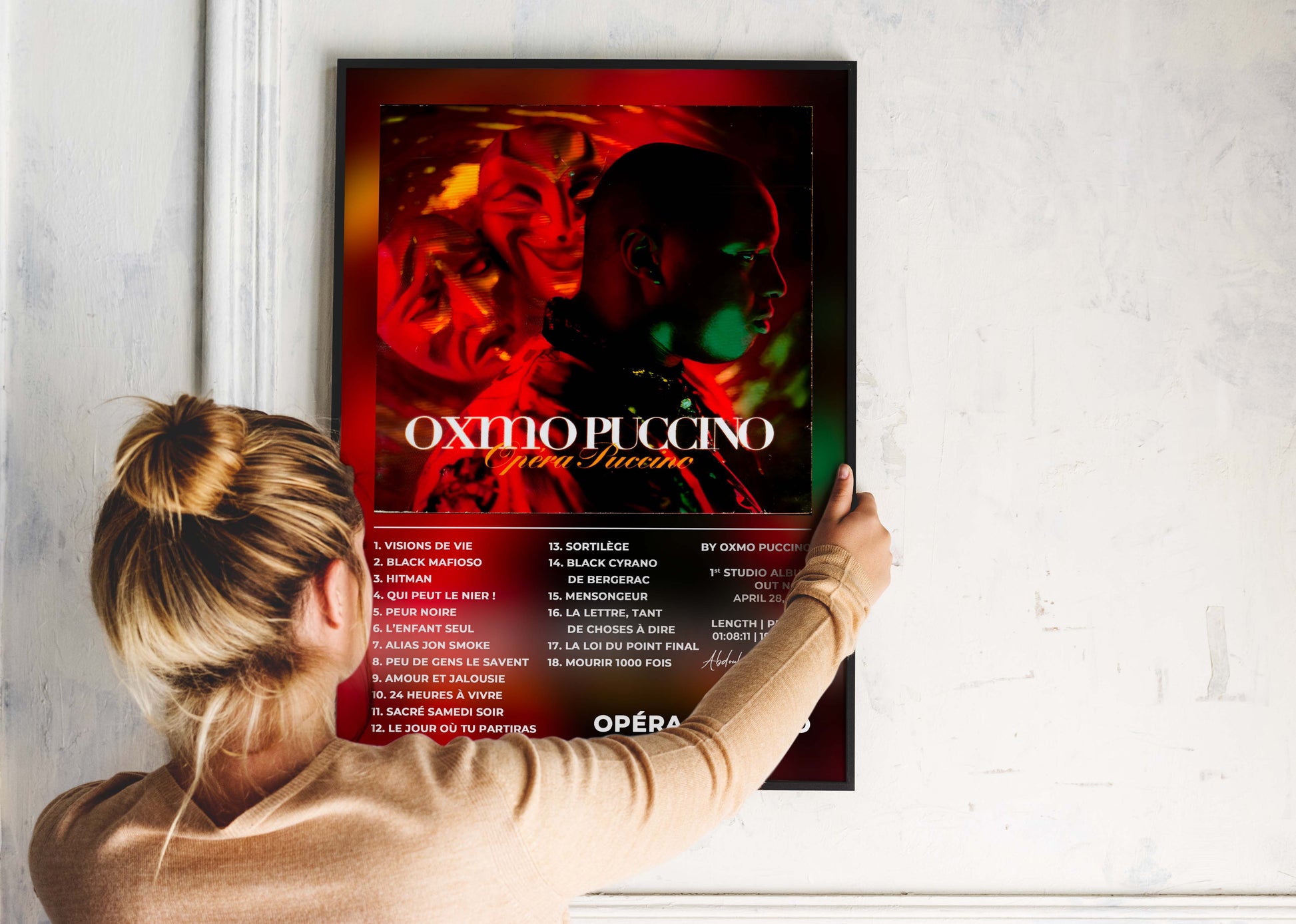 Opéra Puccino Oxmo Puccino Poster Backyard