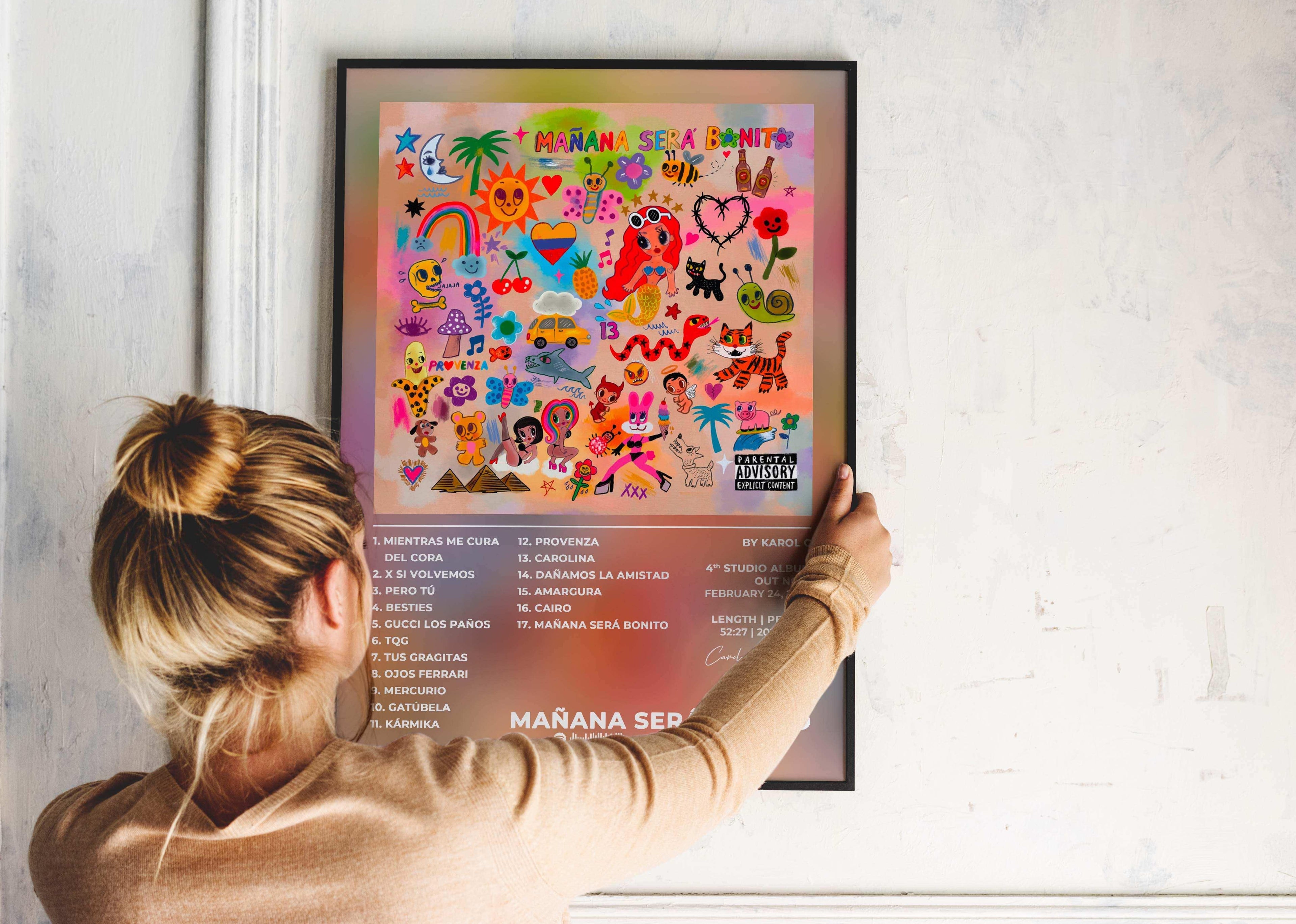 Mañana Serà Bonito Karol G Poster - Backyard
