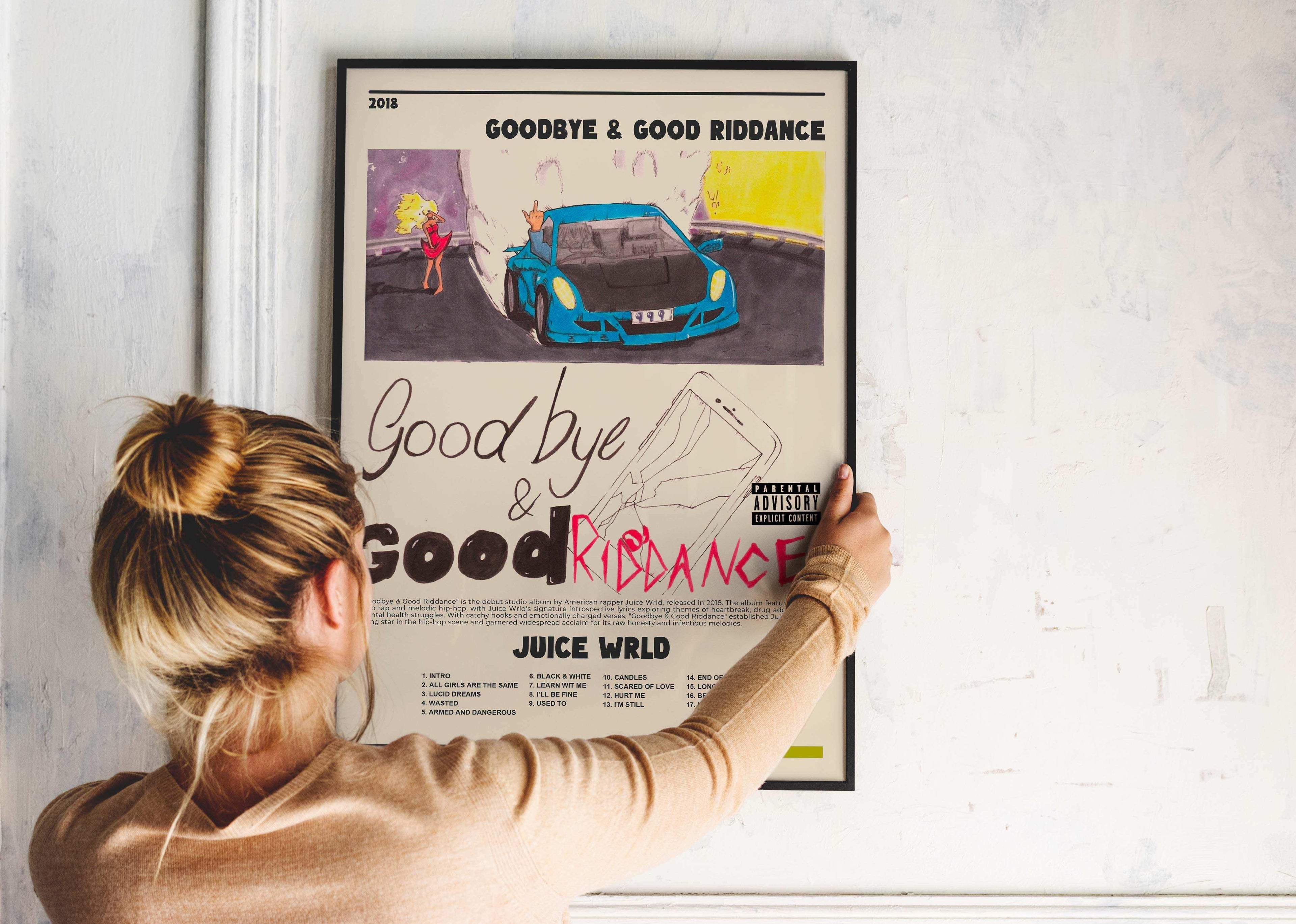 Goodbye & Good Riddance Juice Wrld Poster - Backyard
