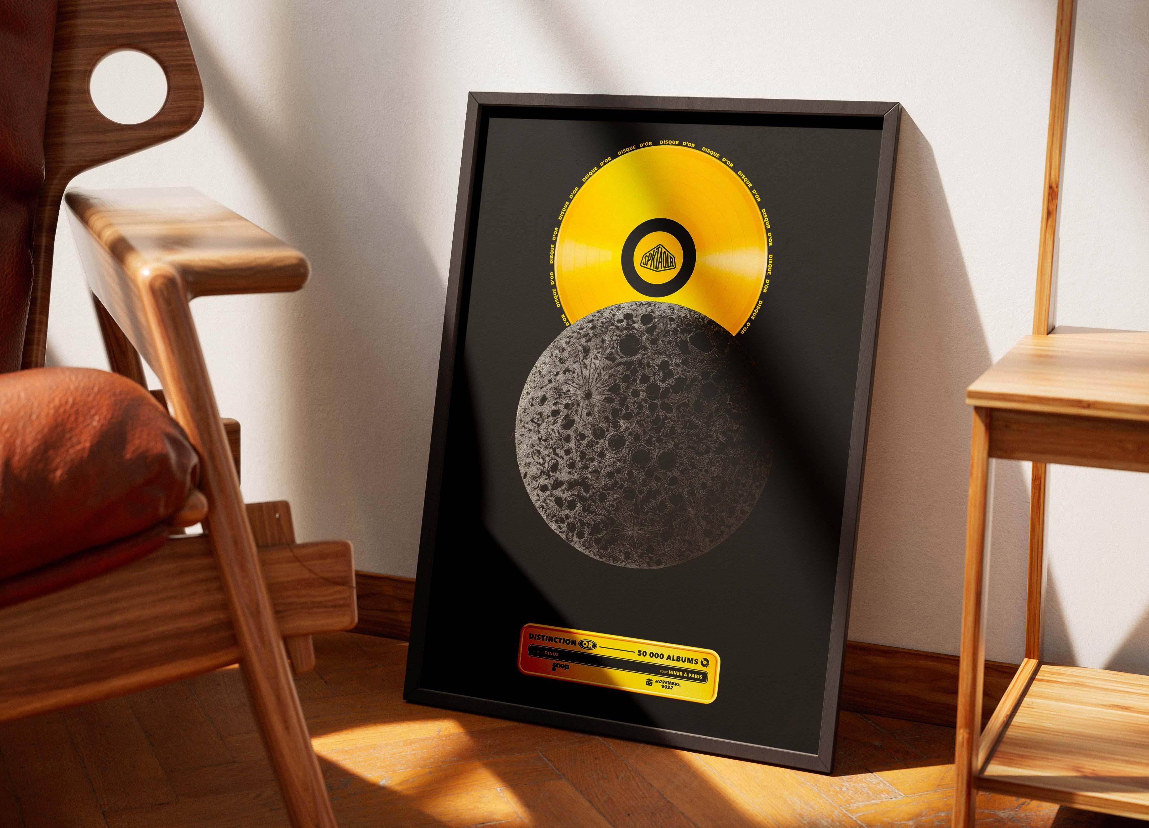 Disque D'Or Hiver À Paris Dinos - Backyard