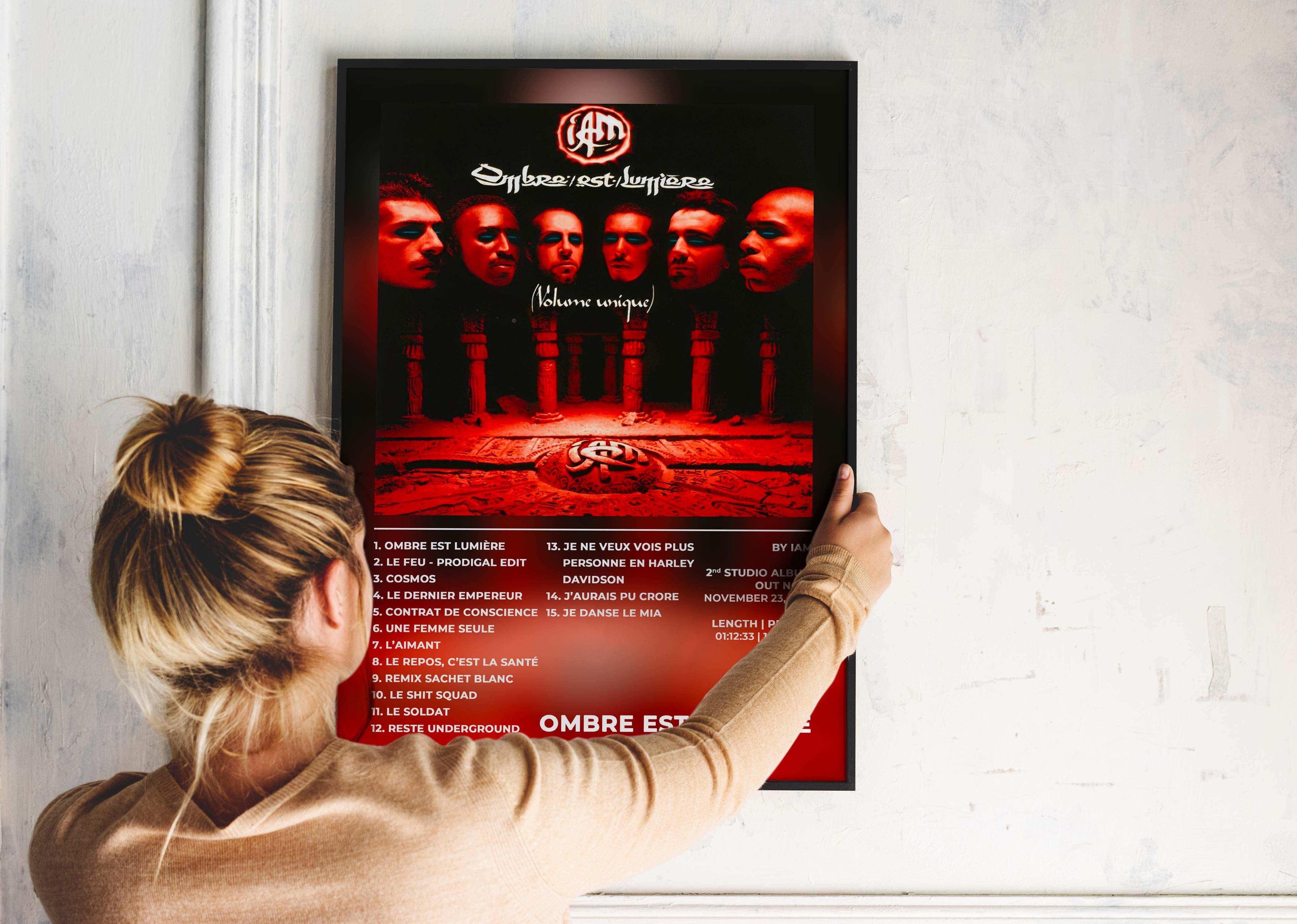 Ombre Est Lumière IAM Poster - Backyard