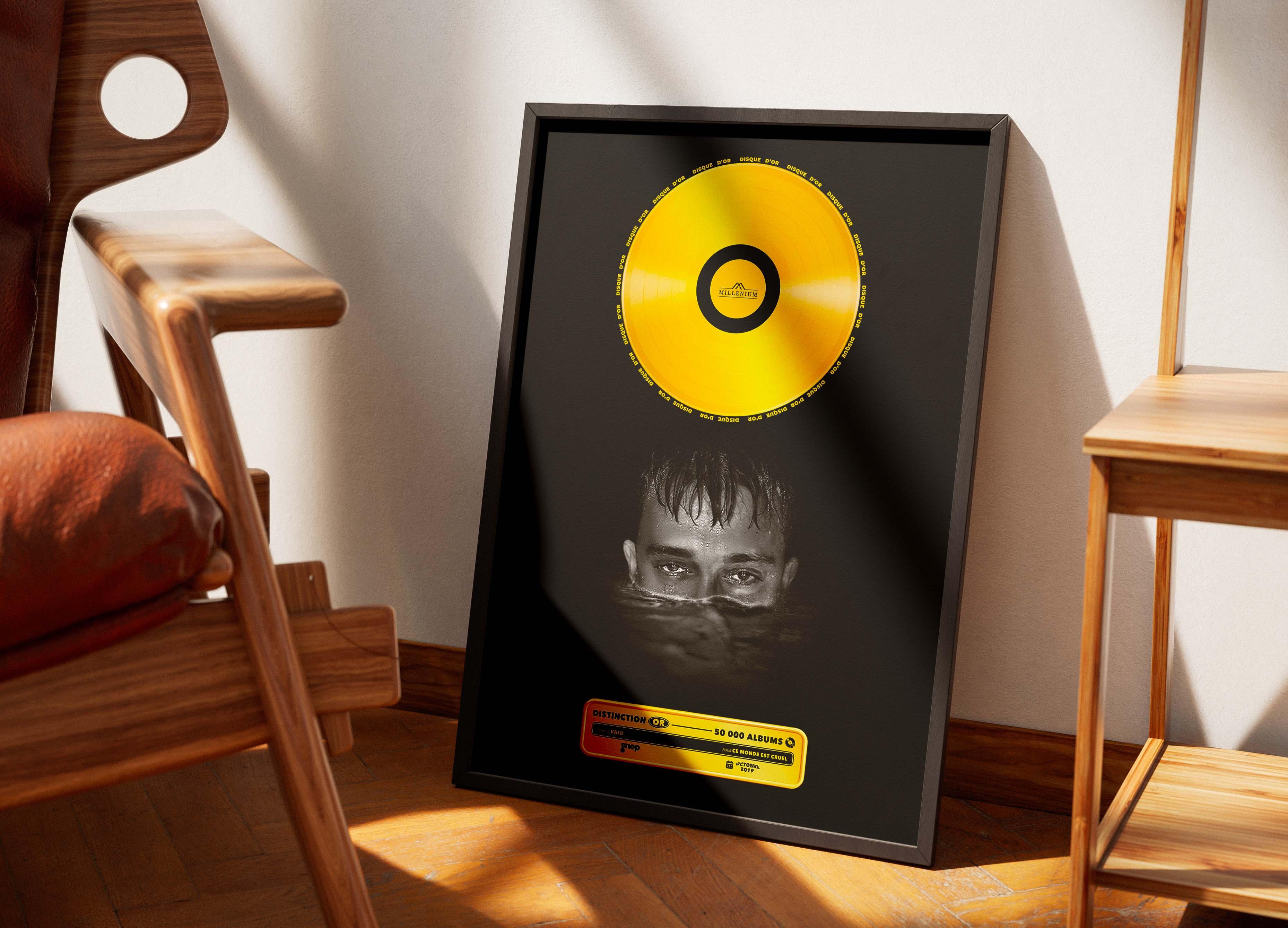 Disque D'Or Ce Monde Est Cruel Vald - Backyard