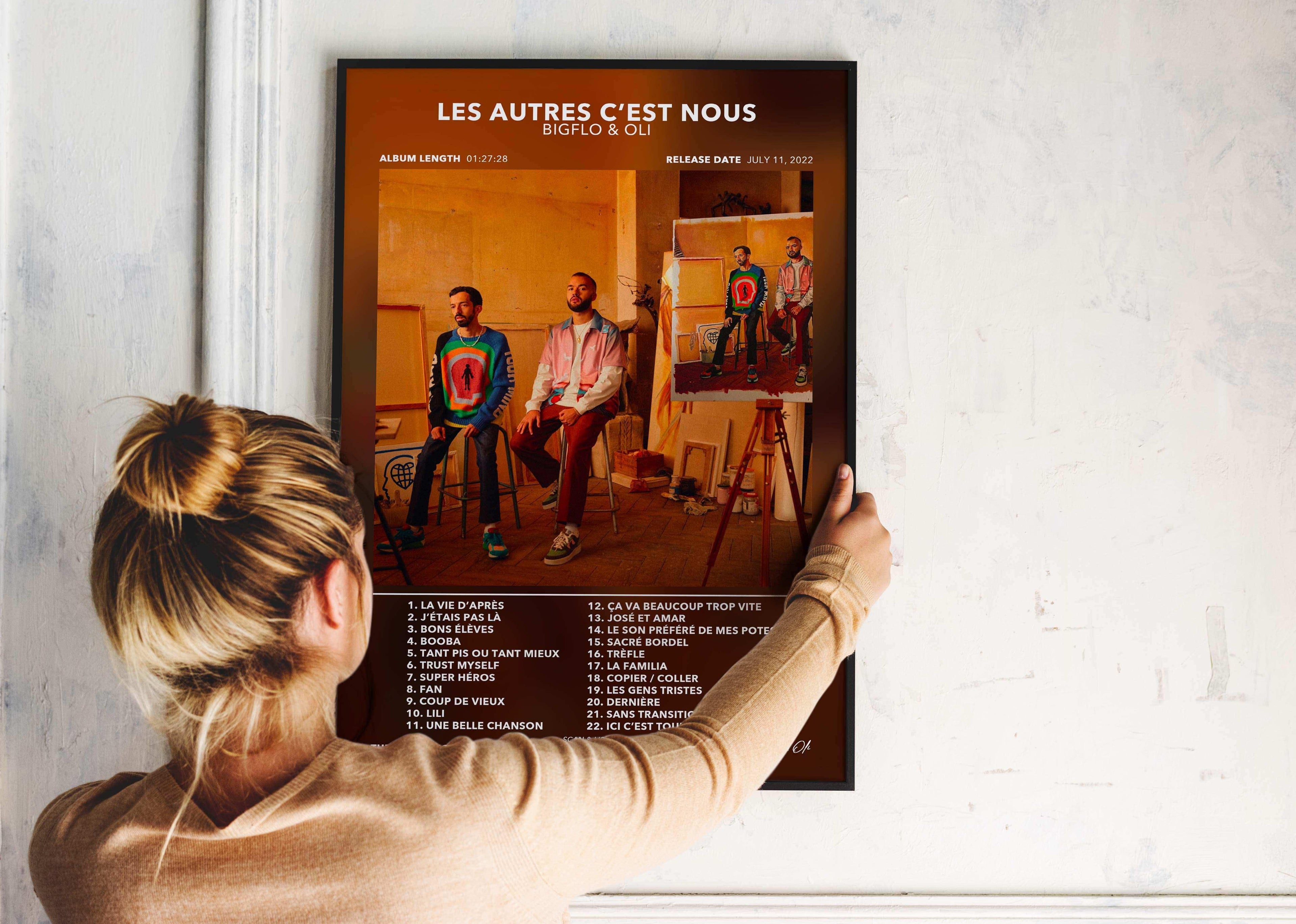 Poster Les Autres C'est Nous Bigflo & Oli - Backyard