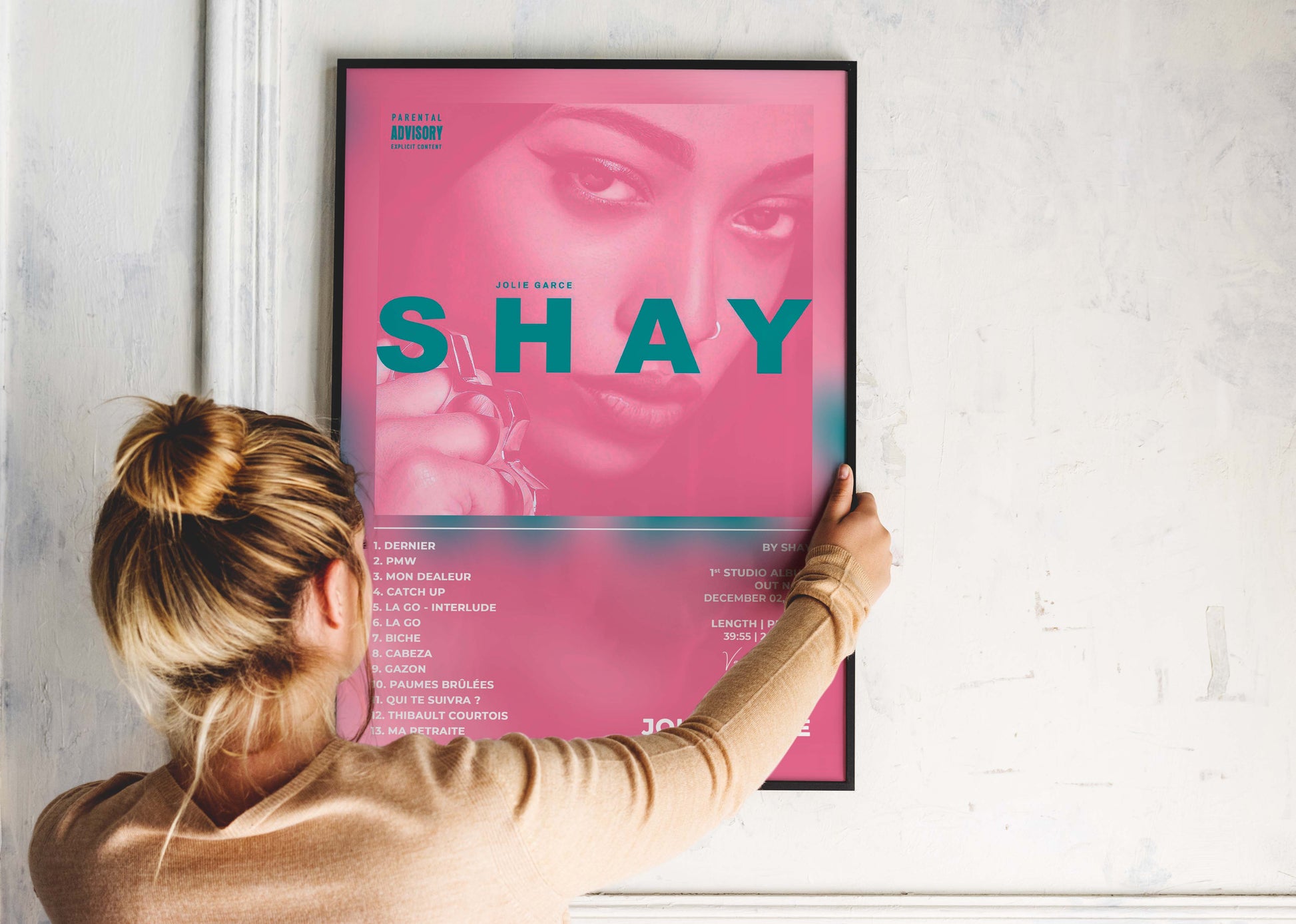 Jolie Garce Shay Poster Backyard