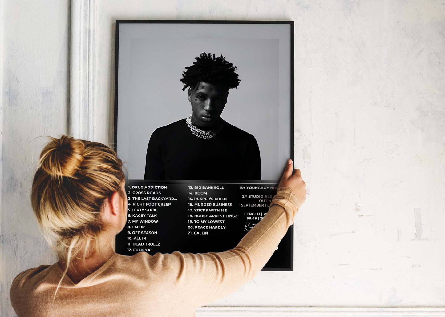 Top Youngboy NBA Poster Backyard