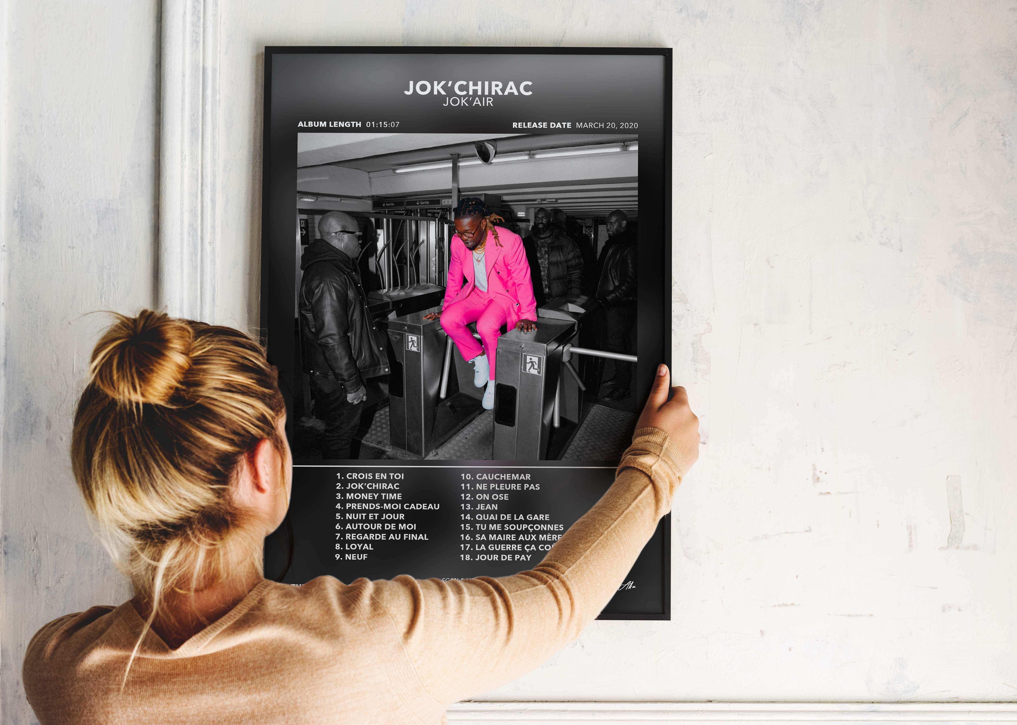 Poster Jok'Chirac Jok'Air - Backyard