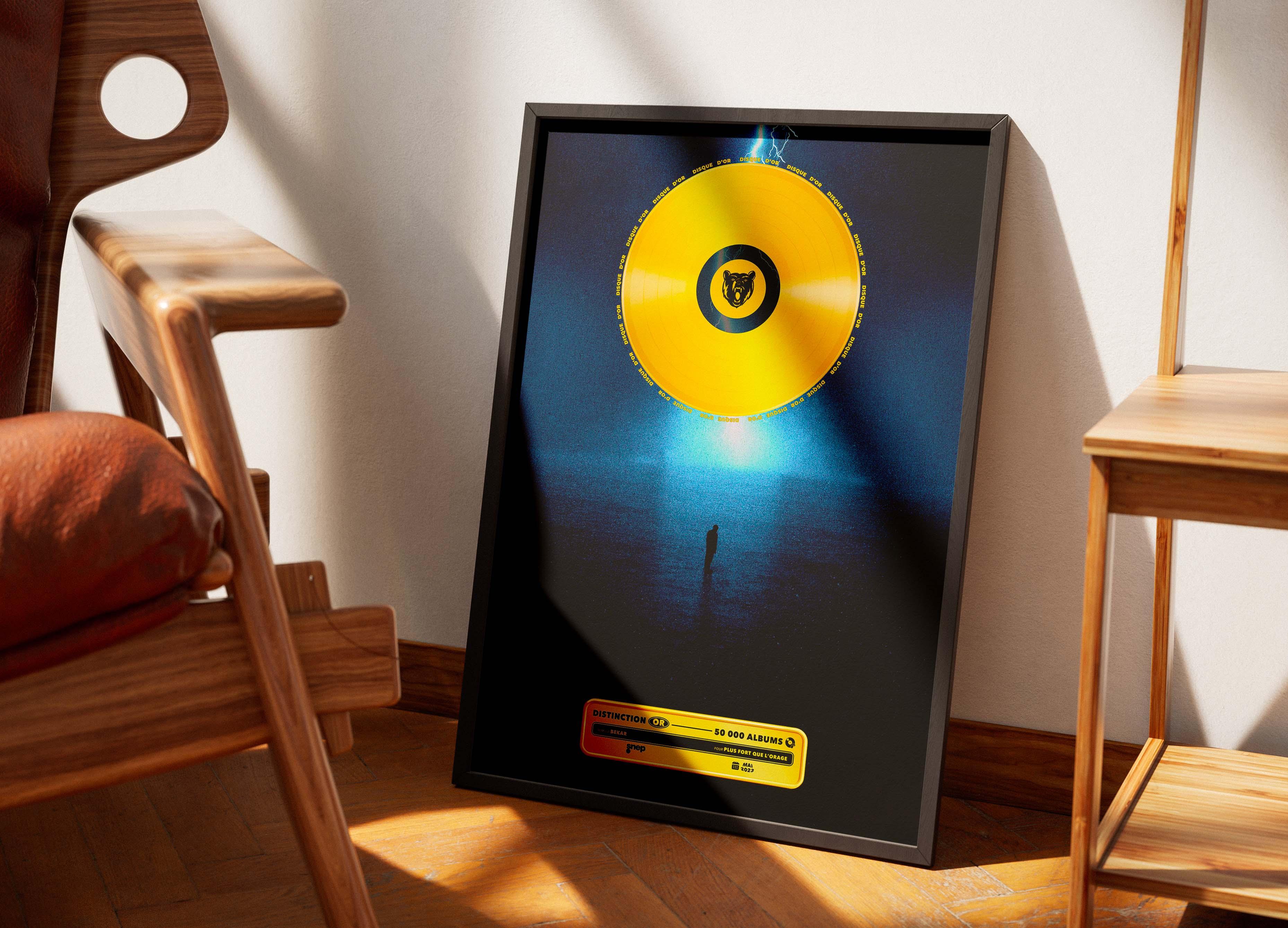 Disque D'Or Plus Fort Que L'Orage Bekar - Backyard