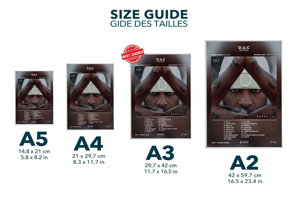 Poster D.U.C Booba - Backyard