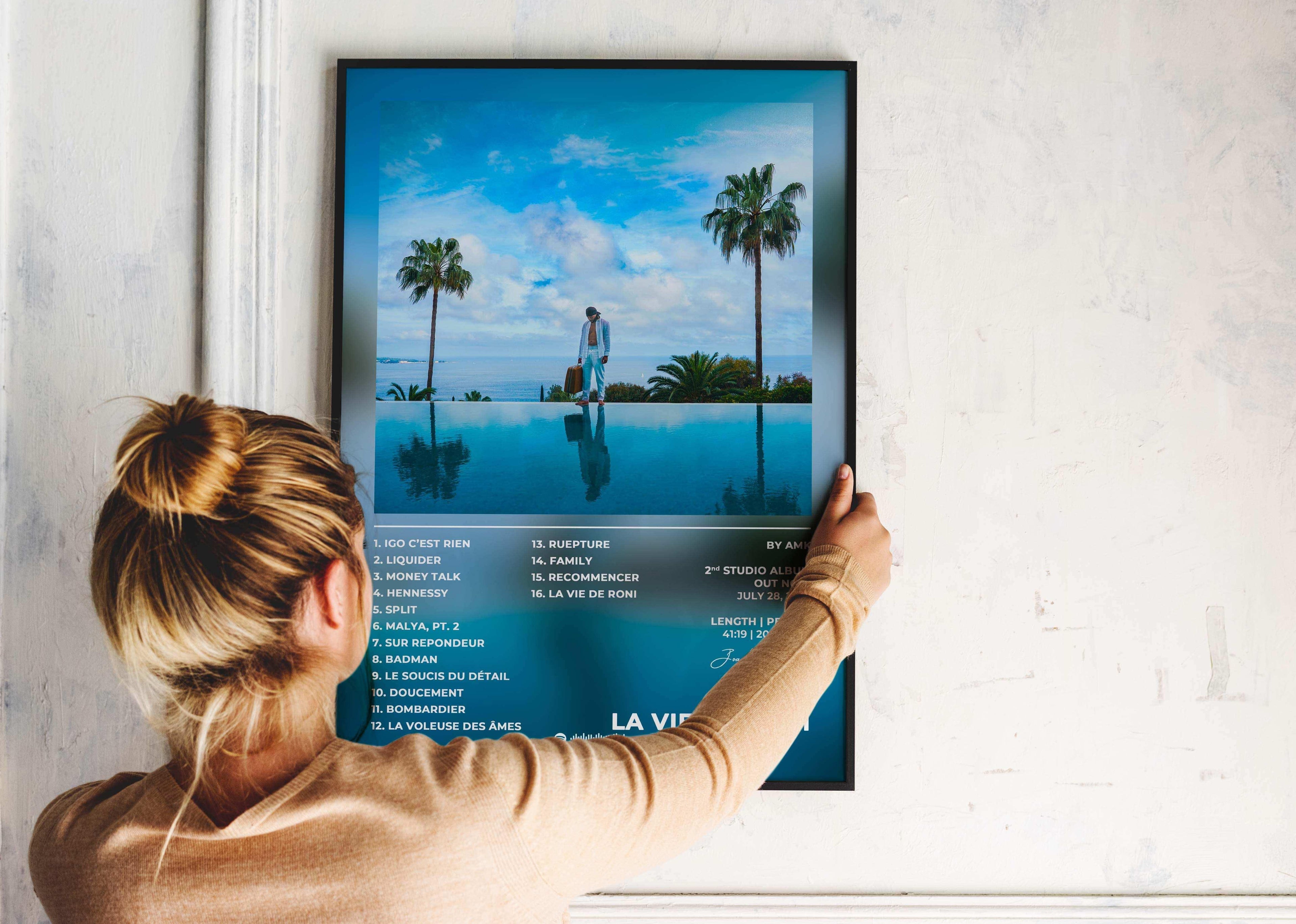 La Vie De Roni AMK Poster - Backyard