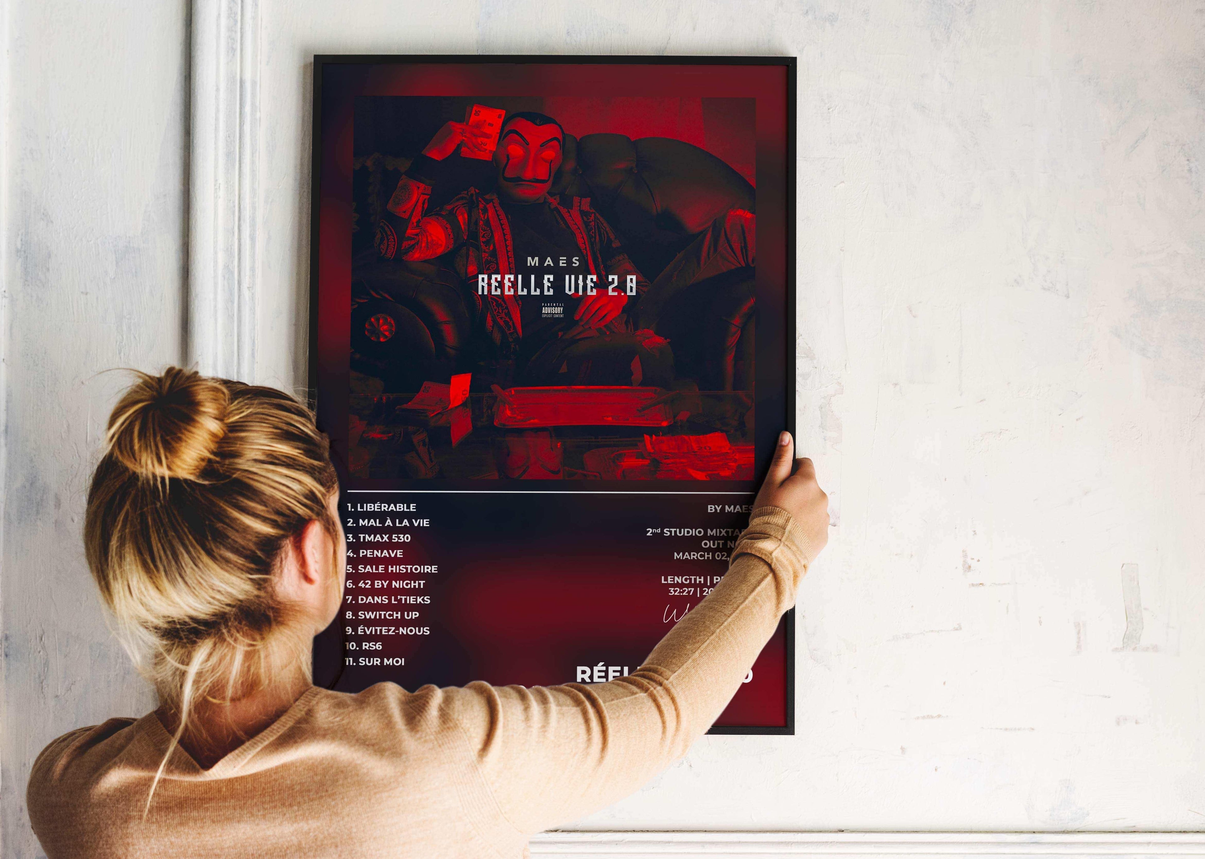 Réelle Vie 2.0 Maes Poster - Backyard