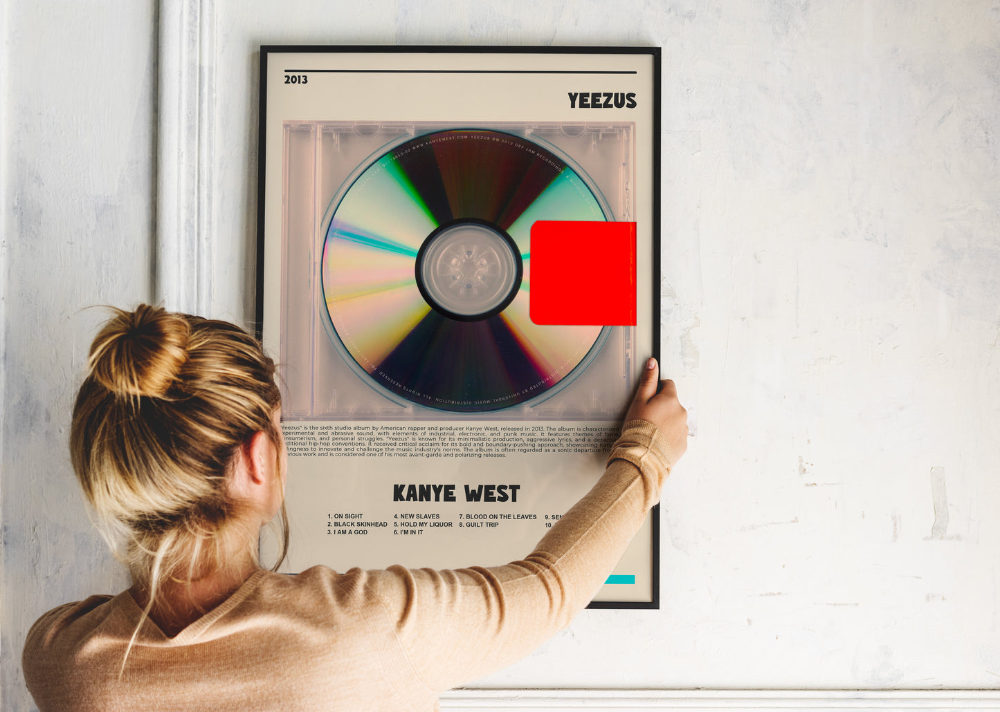 Yeezus Kanye West Poster Backyard