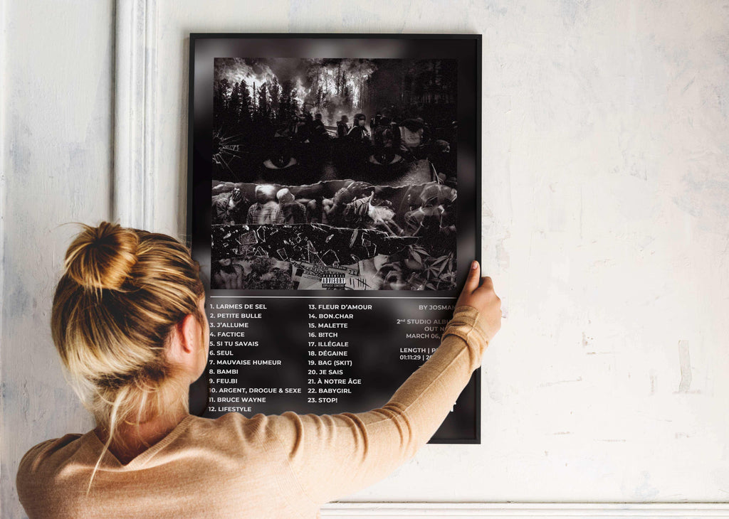 Split Josman Poster - Backyard