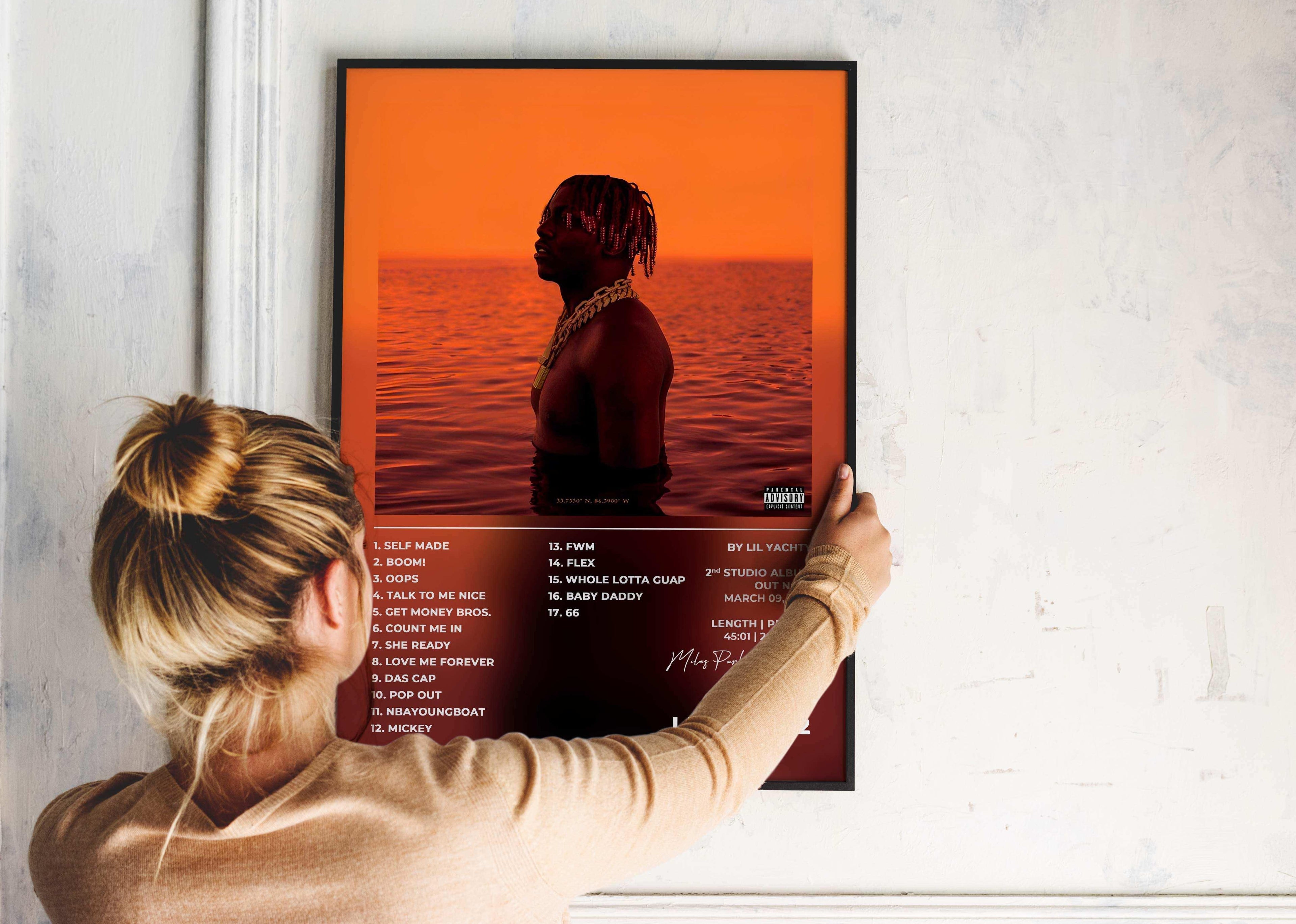 Lil Boat 2 Lil Yachty Poster - Backyard