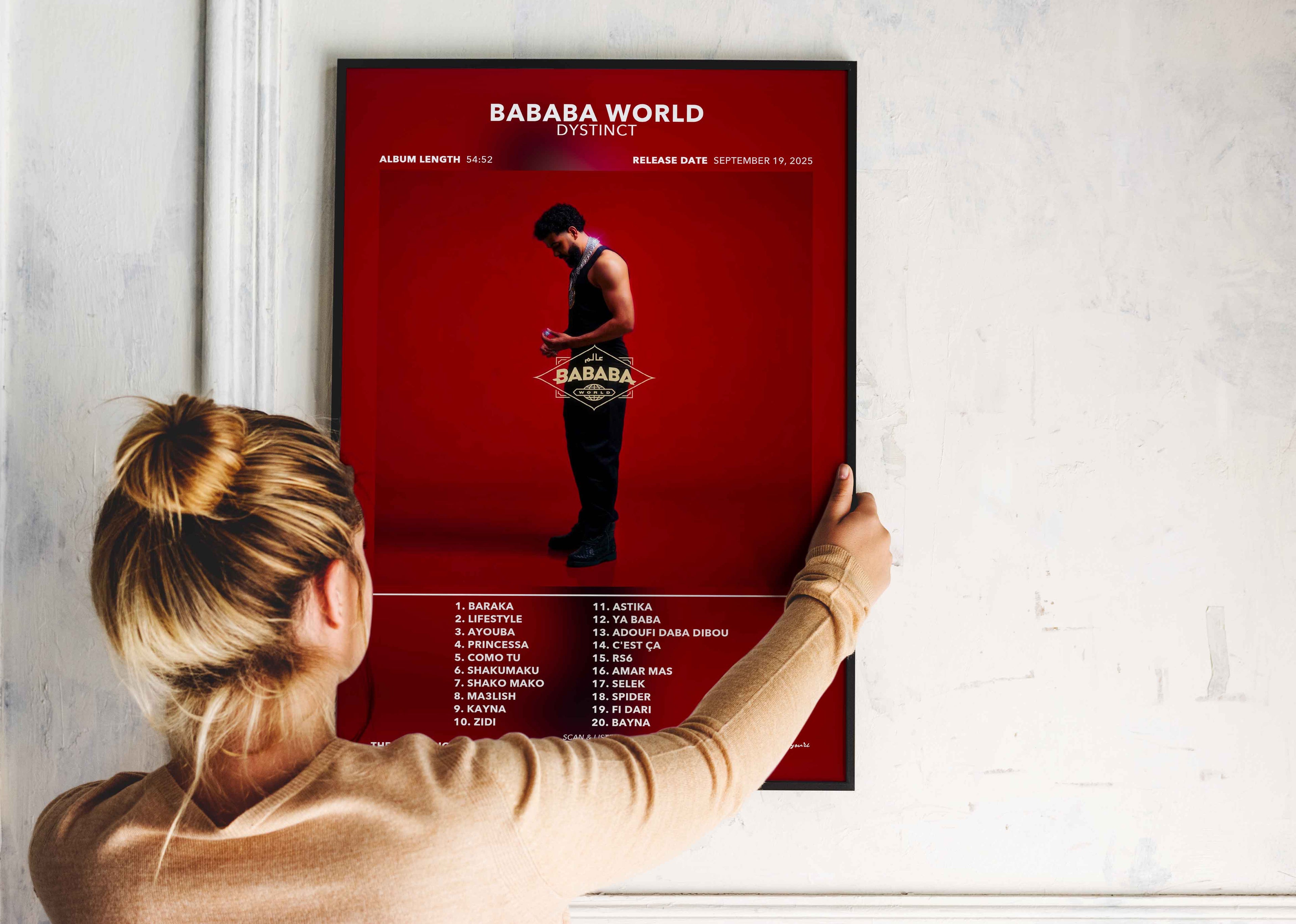 Poster Bababa World Dystinct