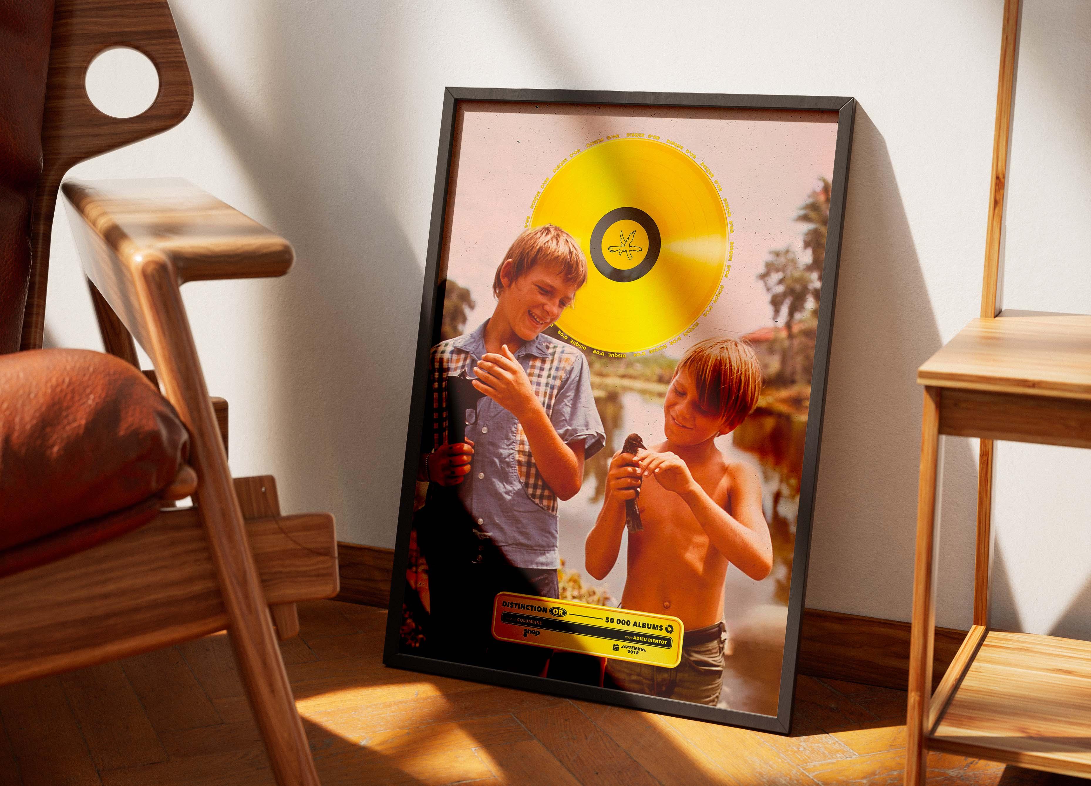 Disque D'Or Adieu Bientôt Columbine - Backyard