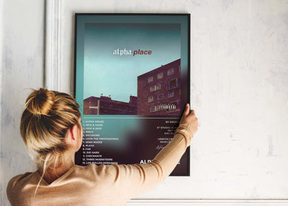 Alpha Place Knucks Poster Backyard