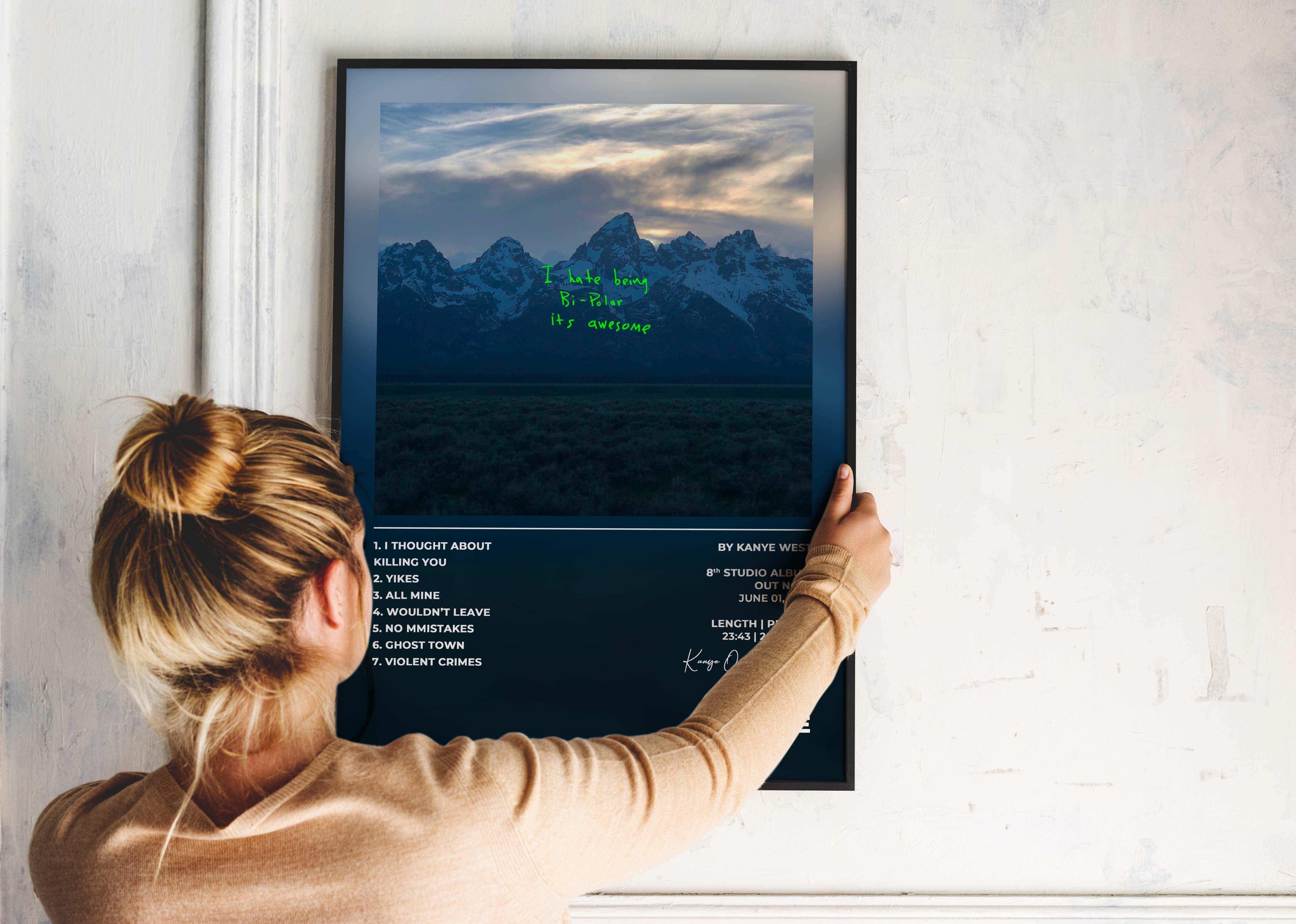 Ye Kanye West Poster - Backyard