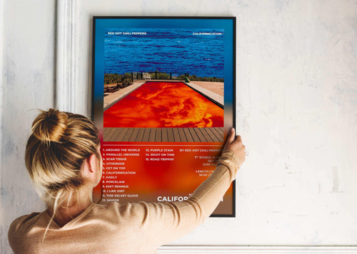Californication Red Hot Chili Peppers Poster - Backyard