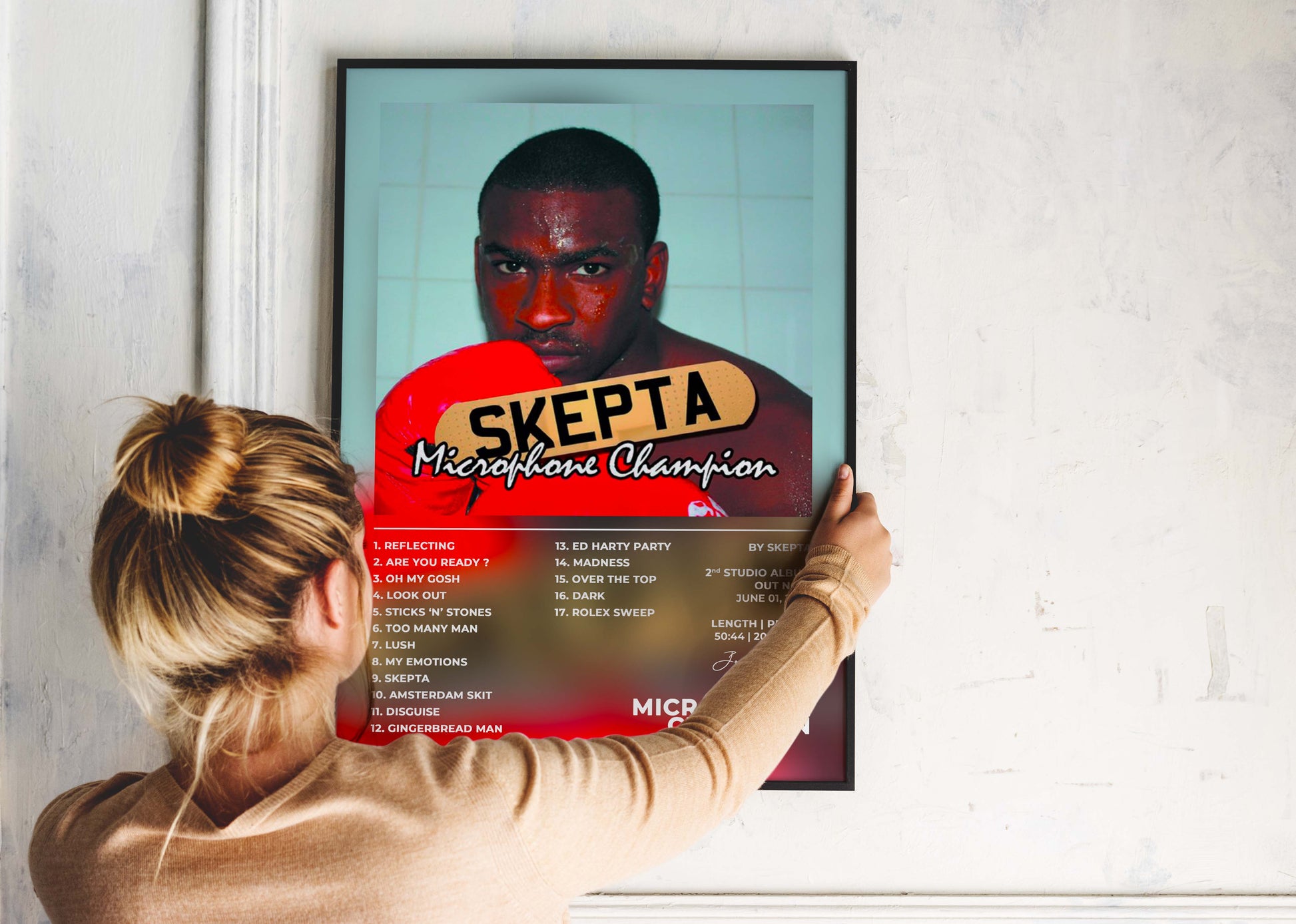 Microphone Champion Skepta Poster Backyard