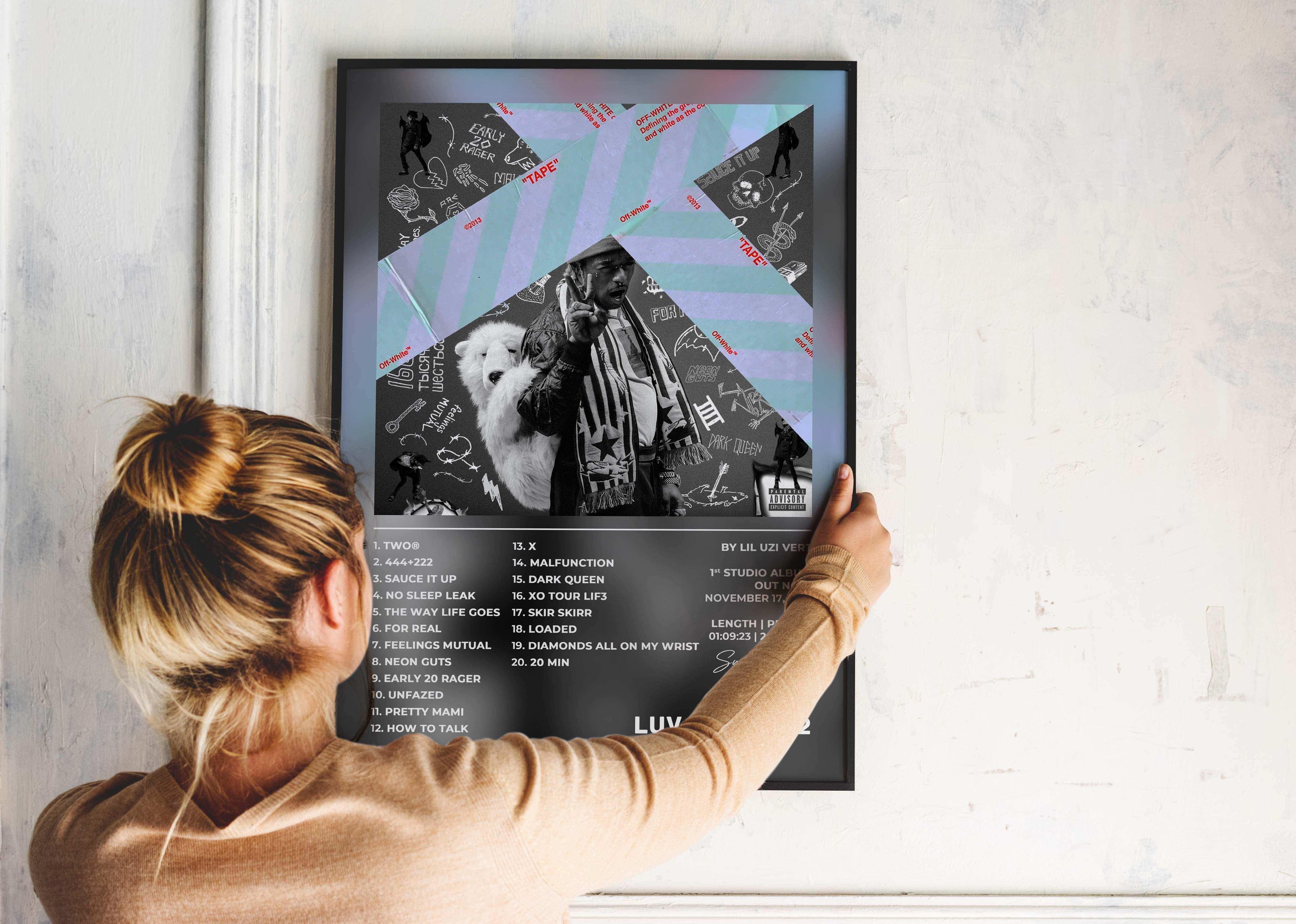 LUV Is Rage 2 Lil Uzi Vert Poster - Backyard