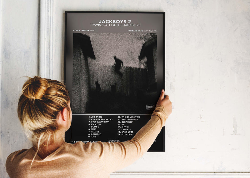 Poster Jackboys 2 Travis Scott - Backyard