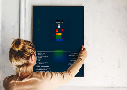 X&Y Coldplay Poster