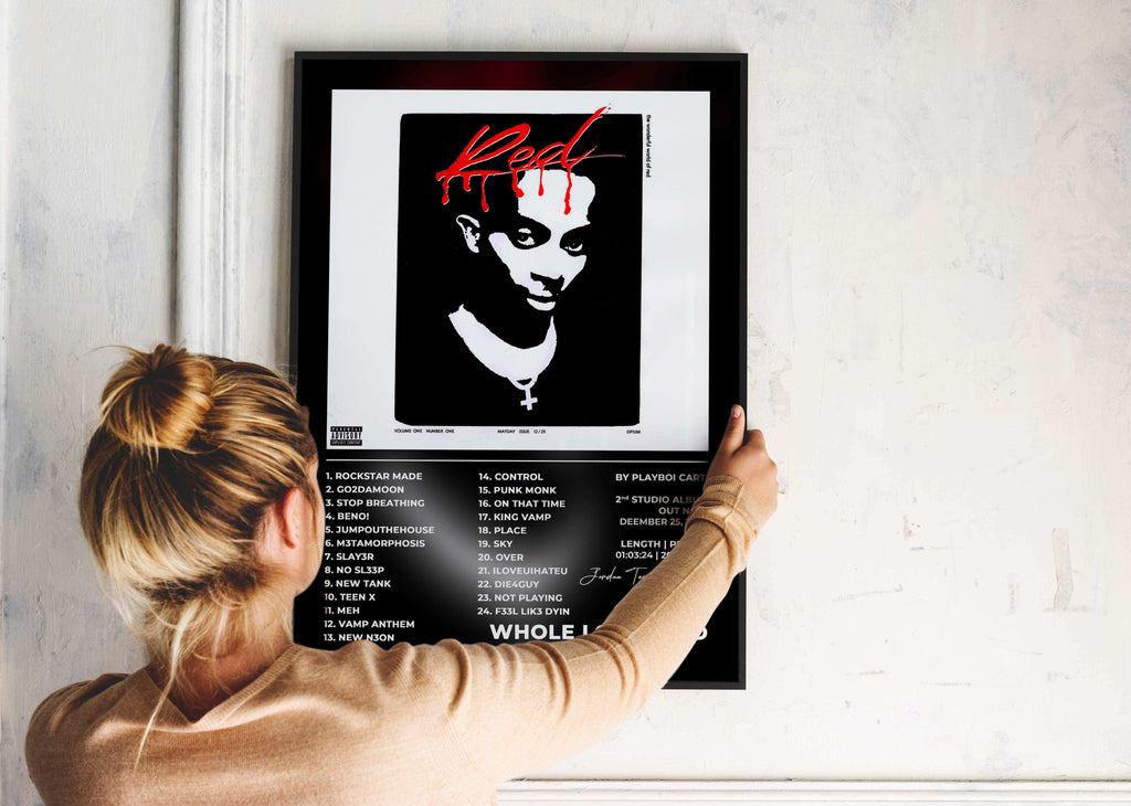 Whole Lotta Red Playboi Carti Poster - Backyard