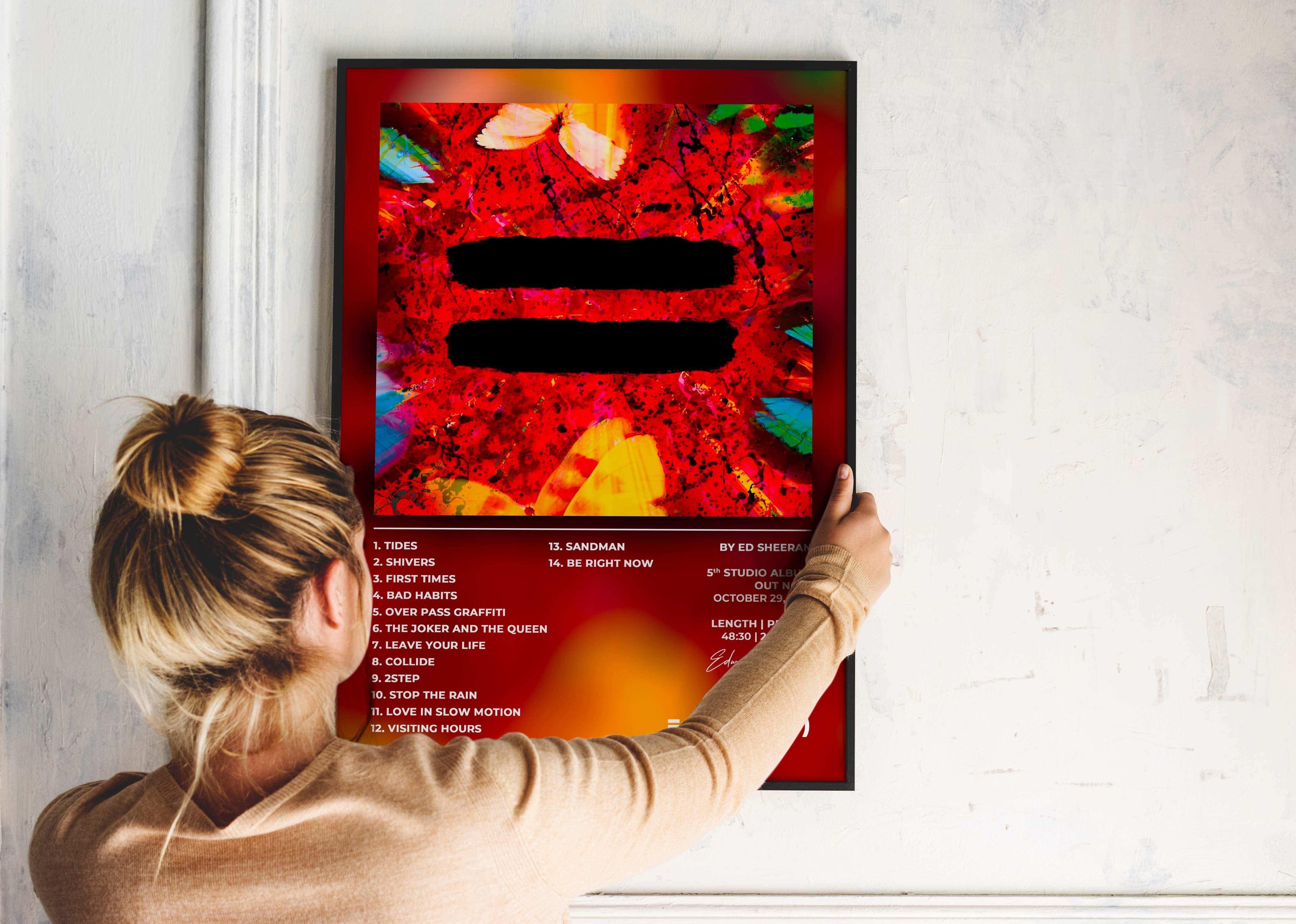 Equals Ed Sheeran Poster - Backyard