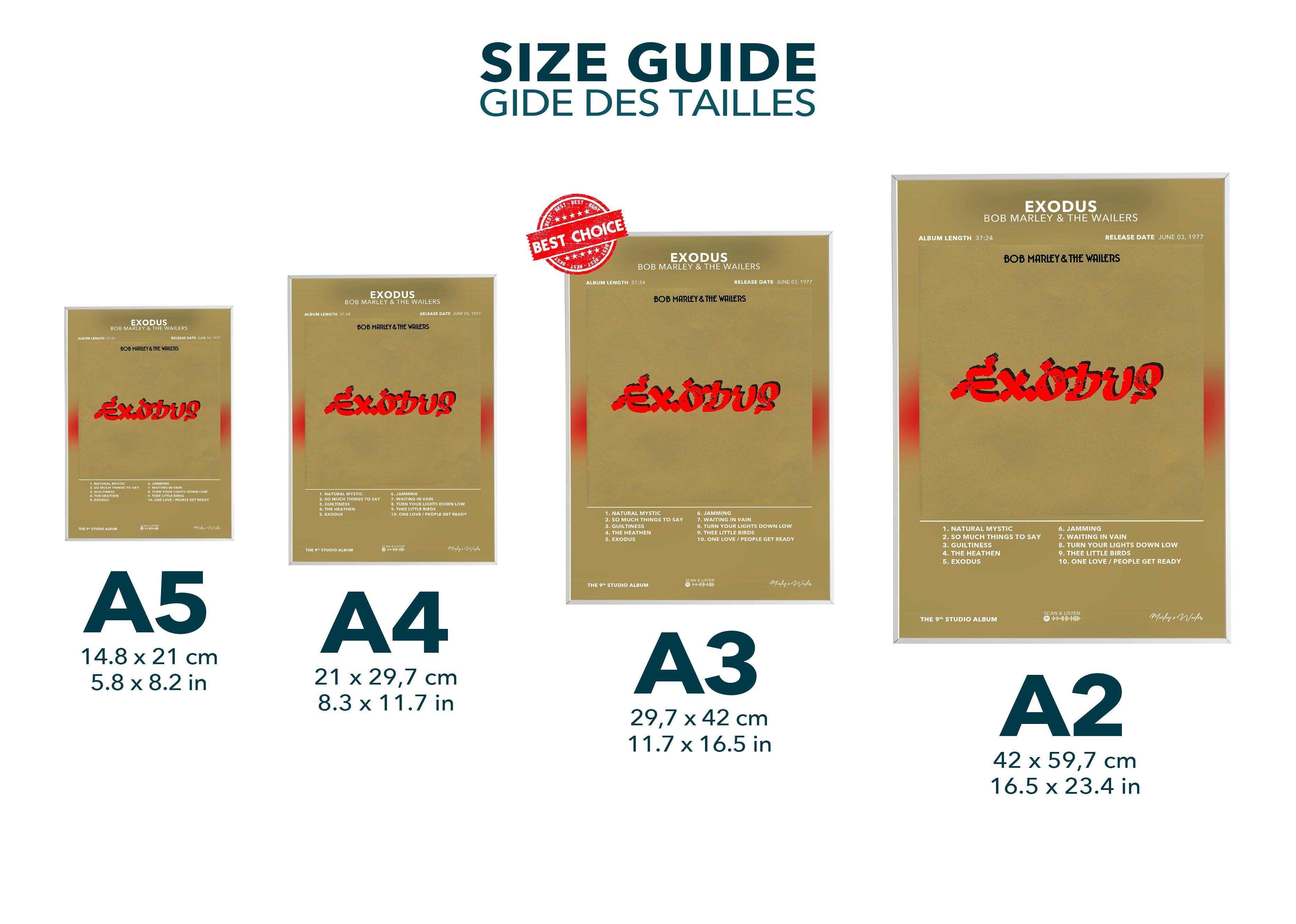 Poster Exodus Bob Marley - Backyard