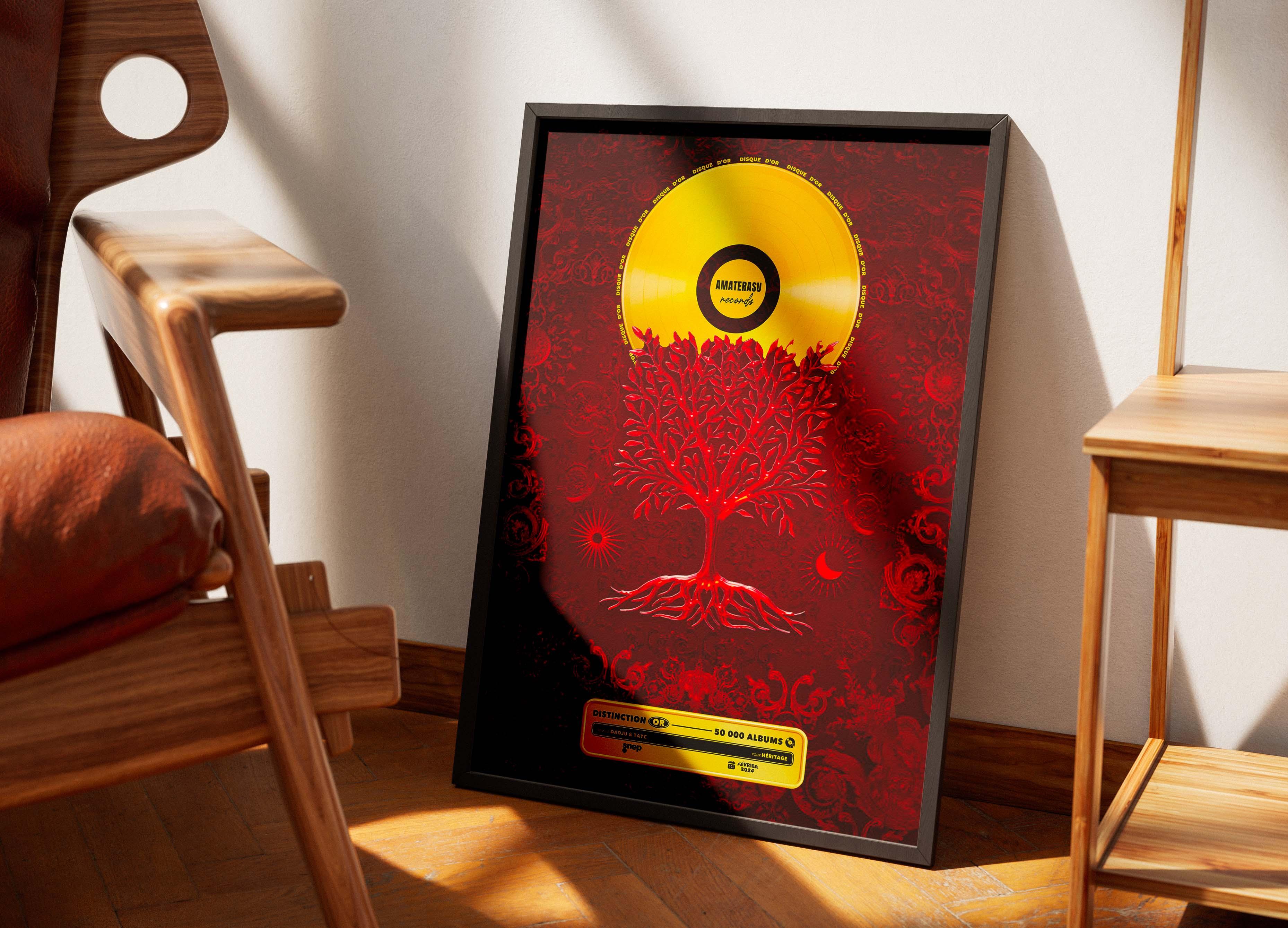 Disque D'or Héritage Dadju & Tayc - Backyard