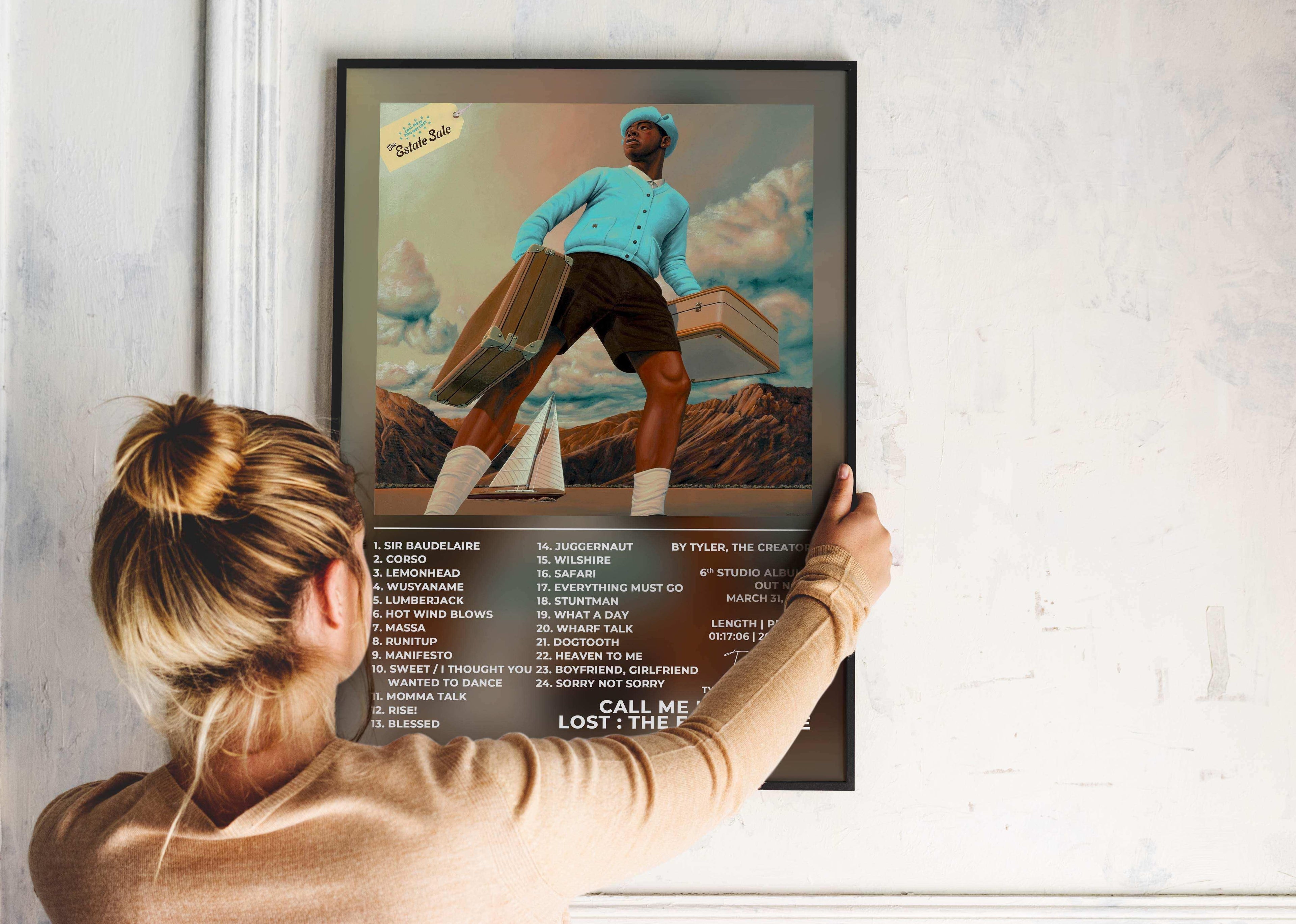 Call Me If You Get Lost Tyler The Creator Poster - Backyard