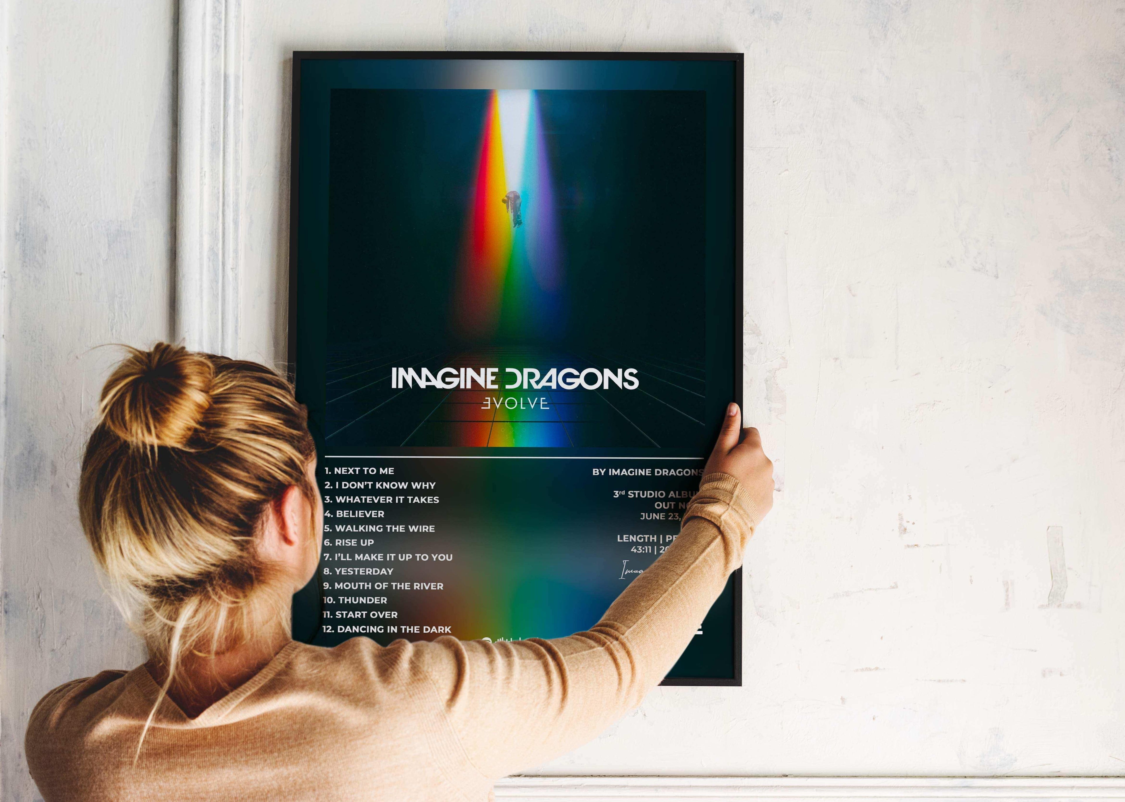 Evolve Imagine Dragons Poster - Backyard