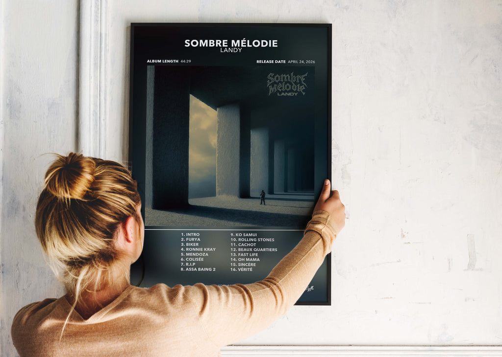 Poster Sombre Mélodie Landy