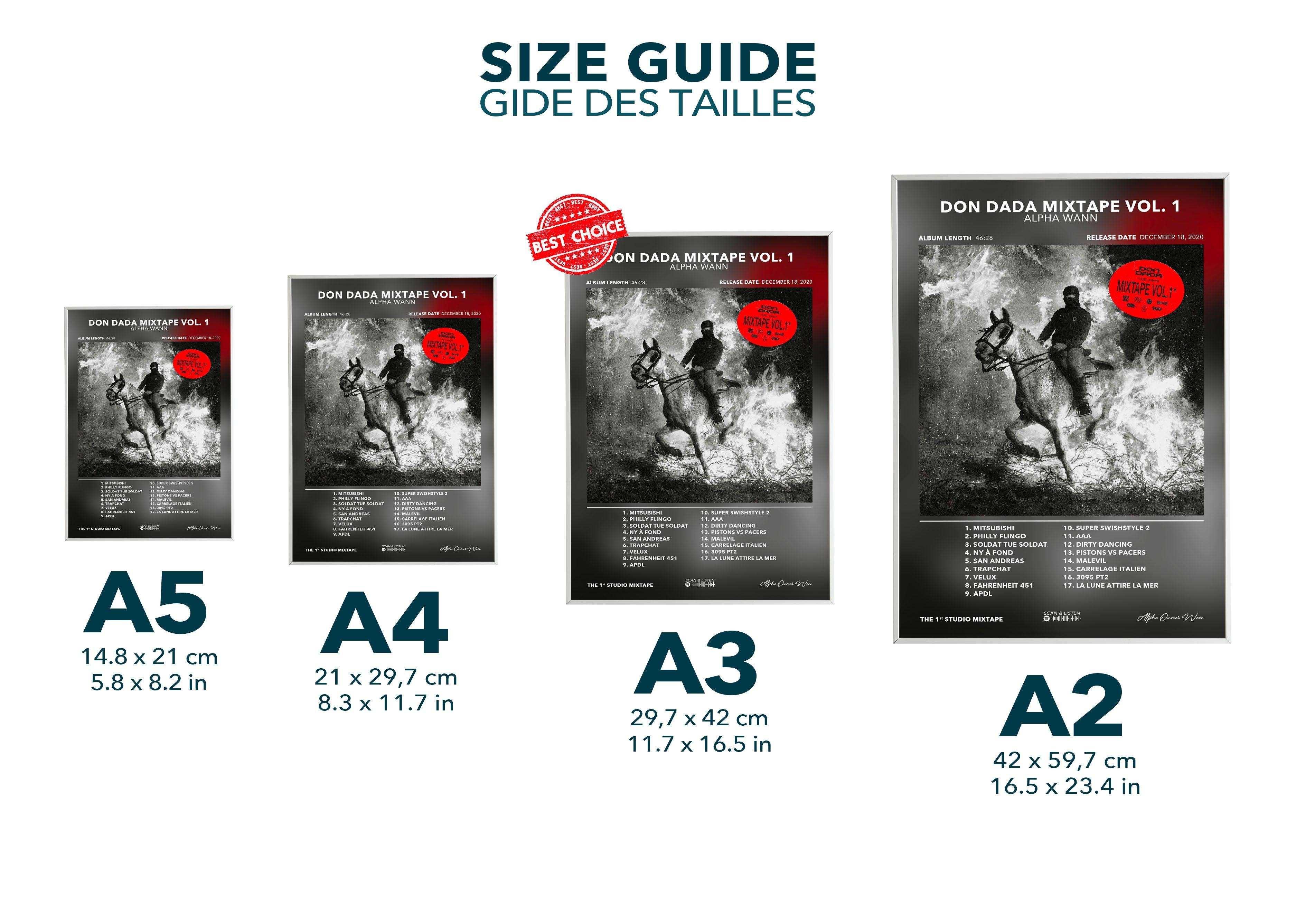 Poster Don Dada Mixtape Alpha Wann - Backyard