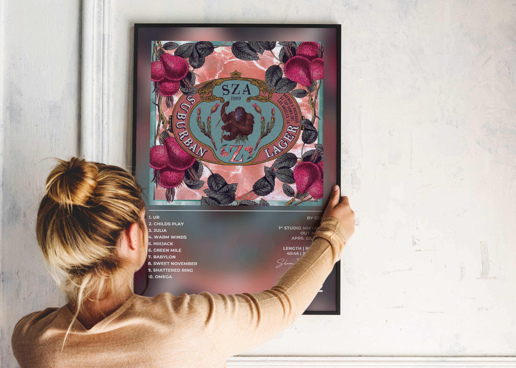 Z SZA Poster - Backyard