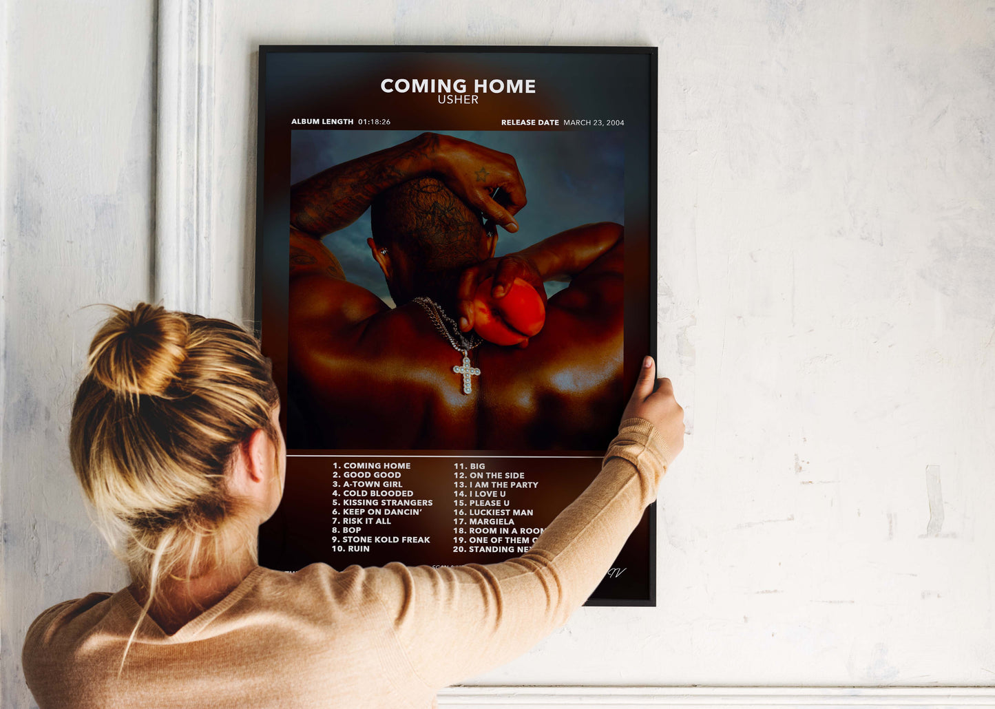 Poster Coming Home Usher