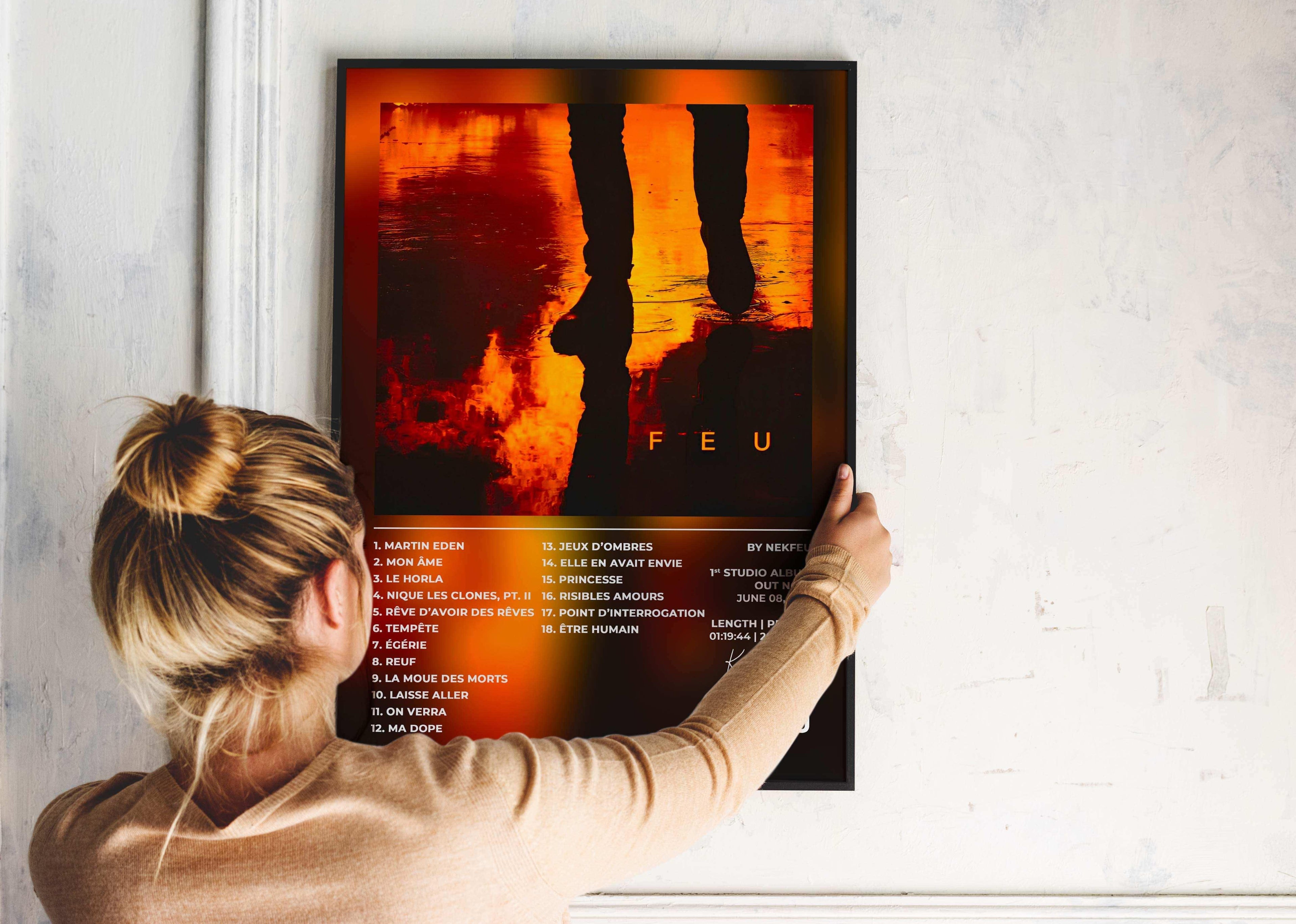 Feu Nekfeu Poster - Backyard