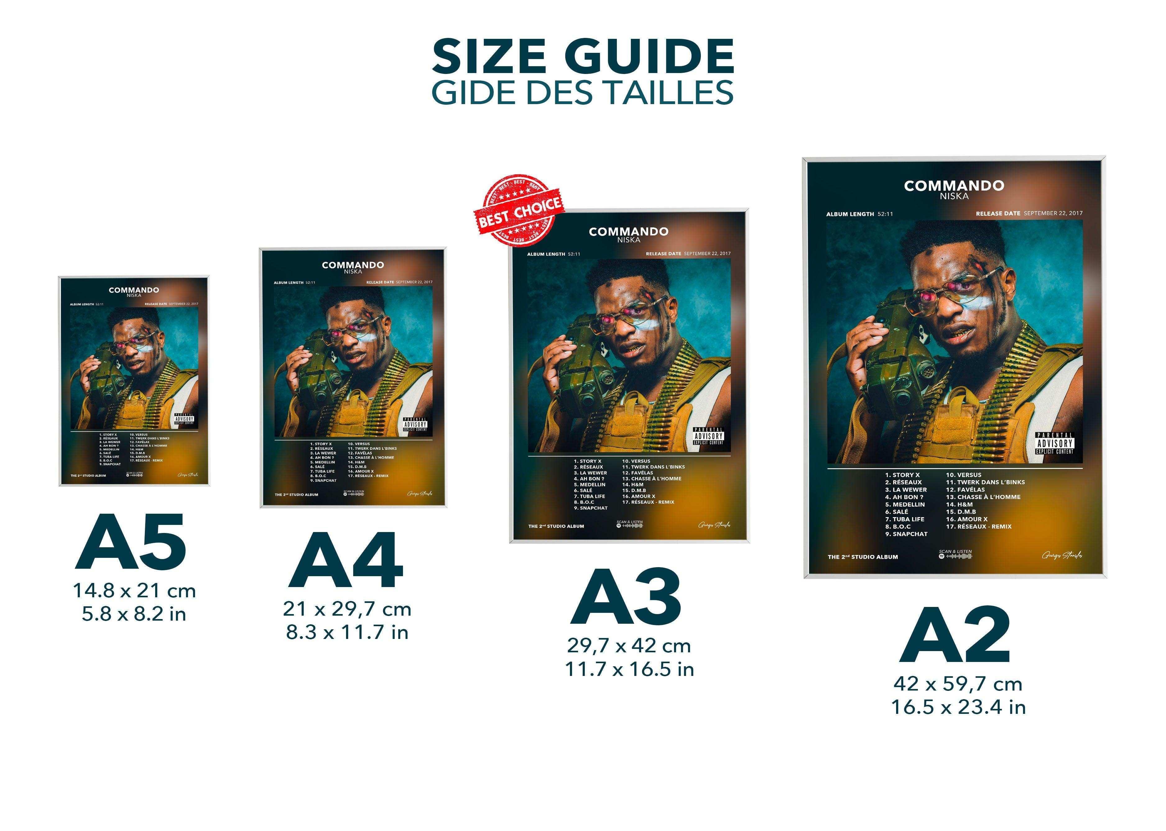 Poster Commando Niska - Backyard