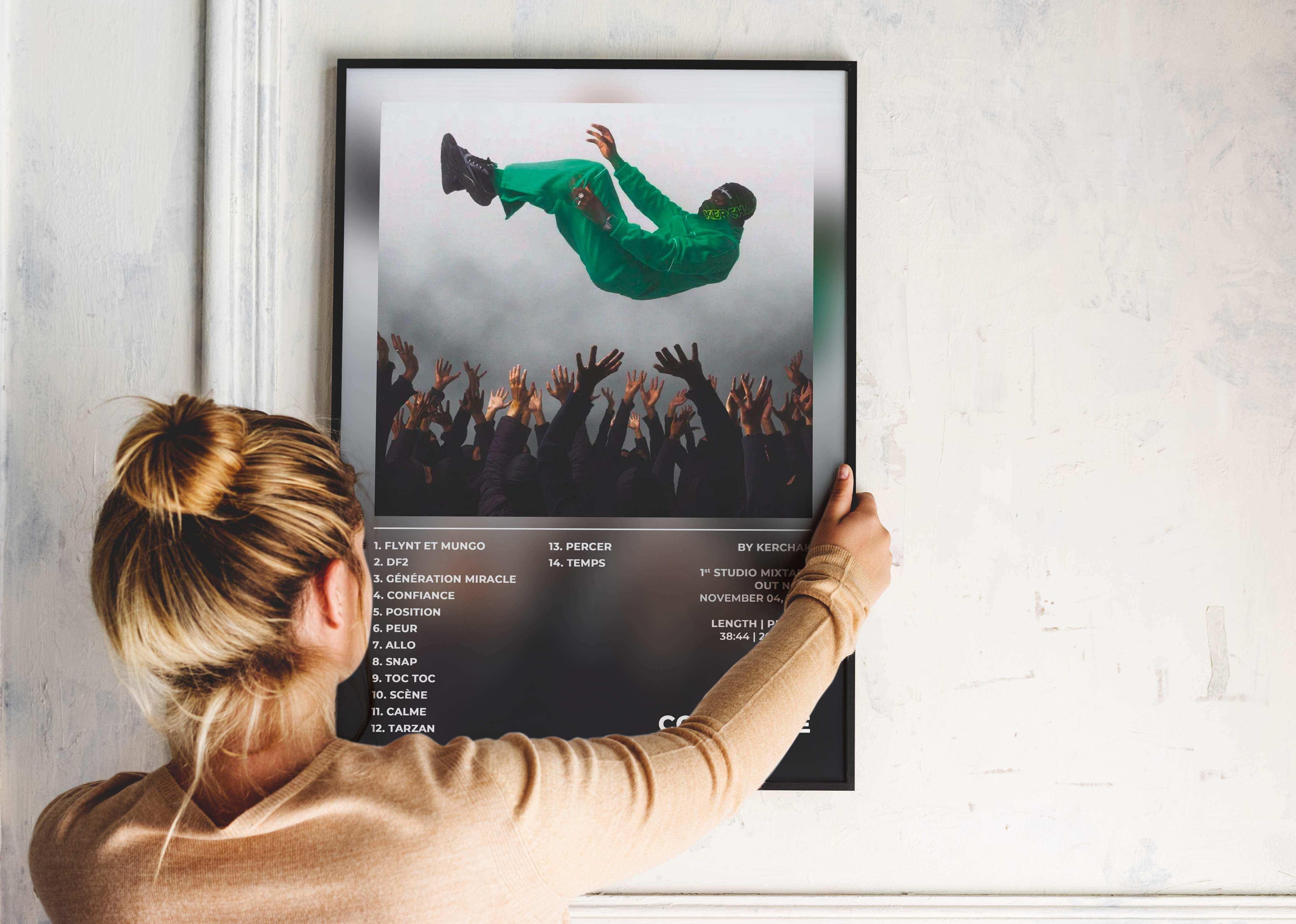 Confiance Kerchak Poster - Backyard