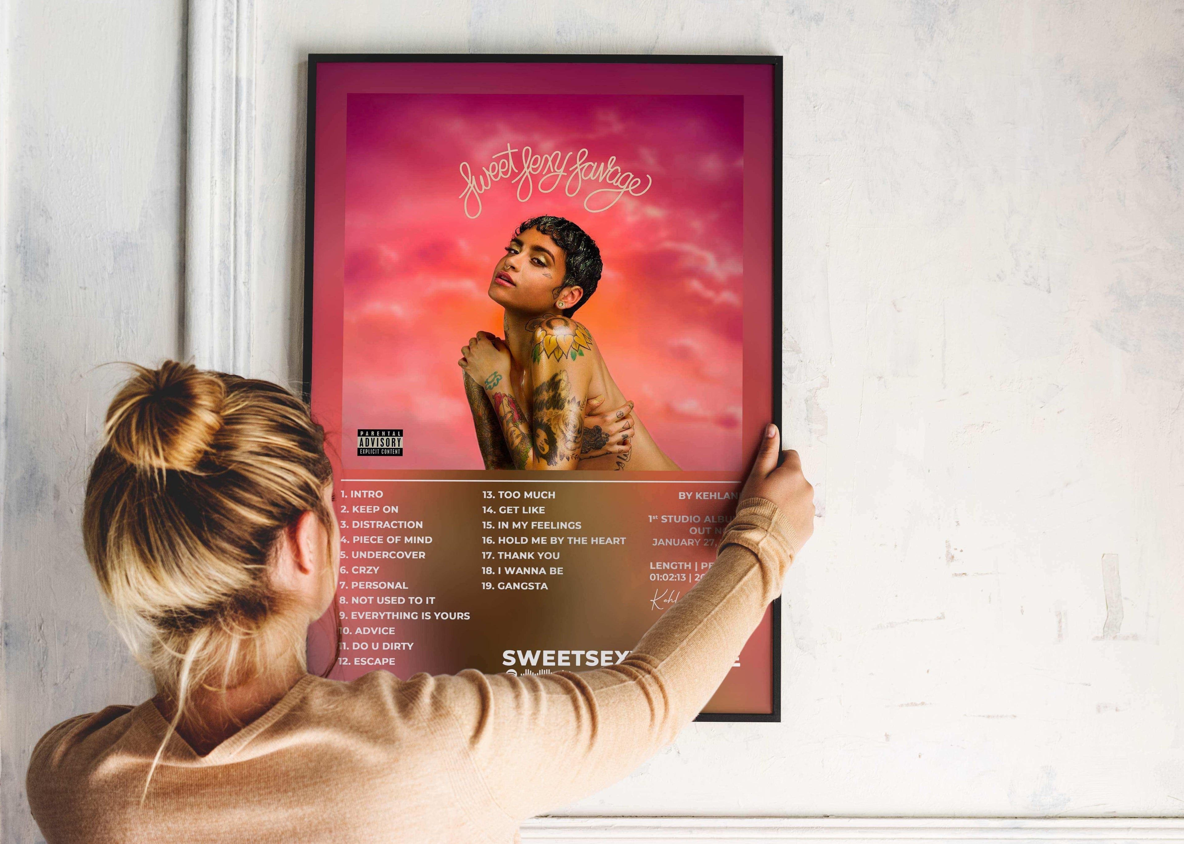 SweetSexySavage Kehlani Poster - Backyard
