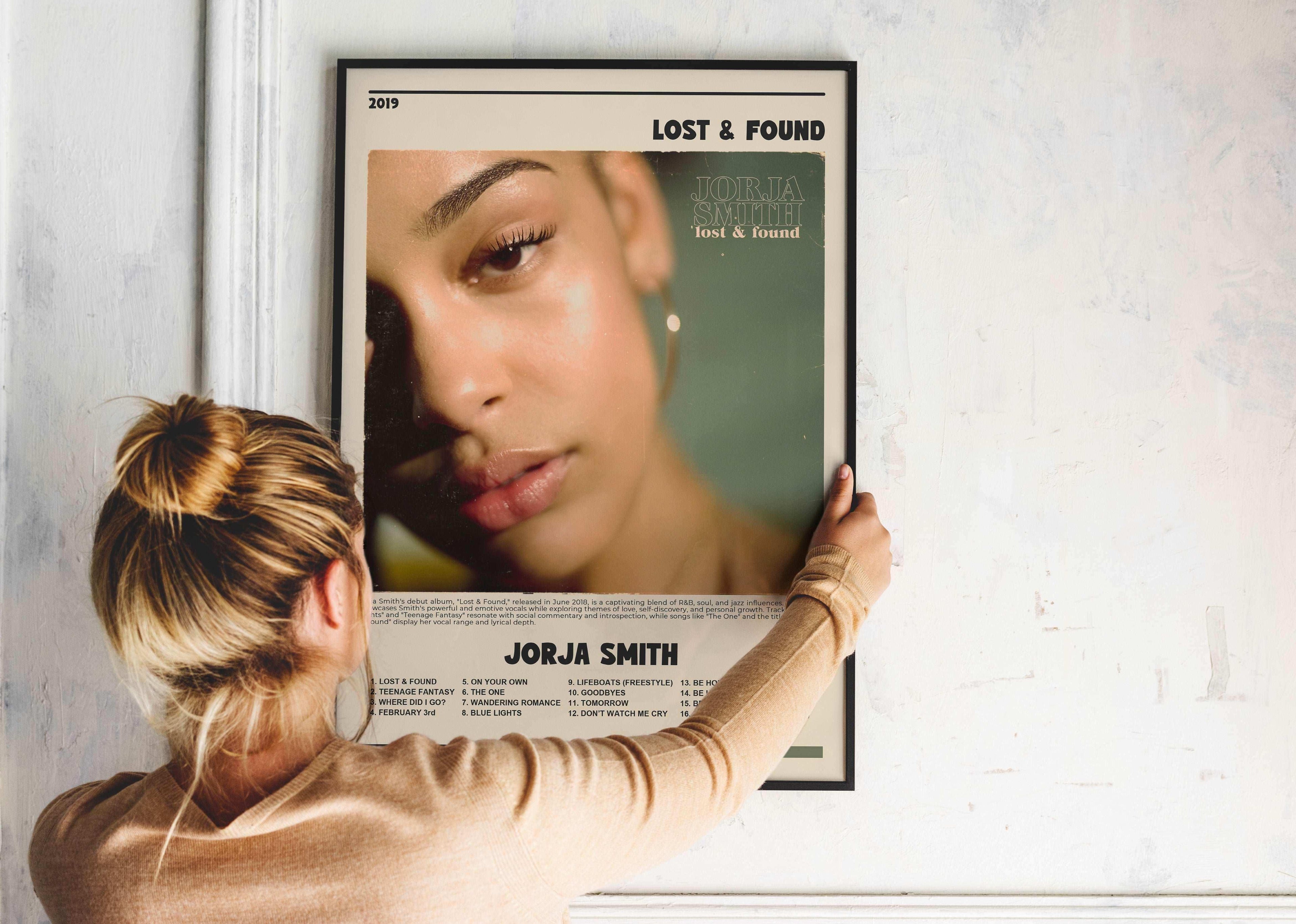 Lost & Founds Jorja Smith Poster - Backyard
