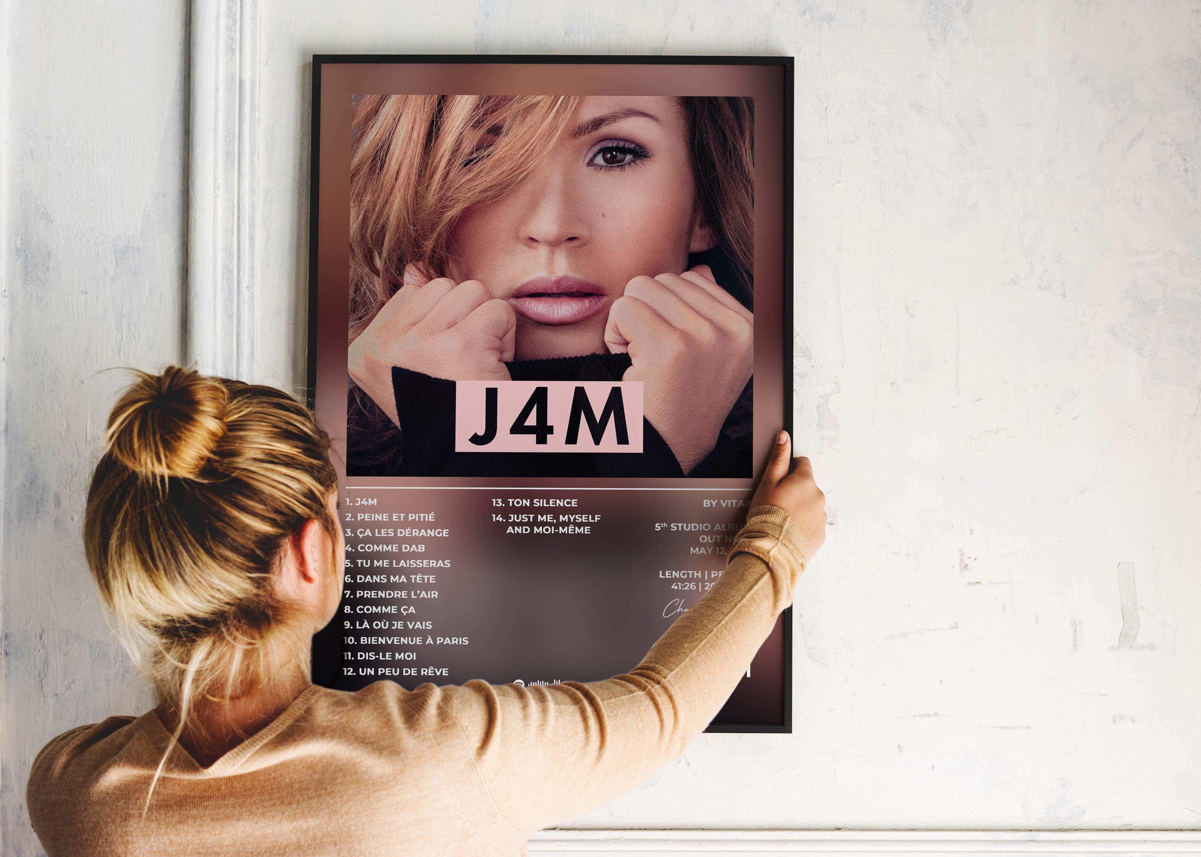 J4M Vitaa Poster - Backyard