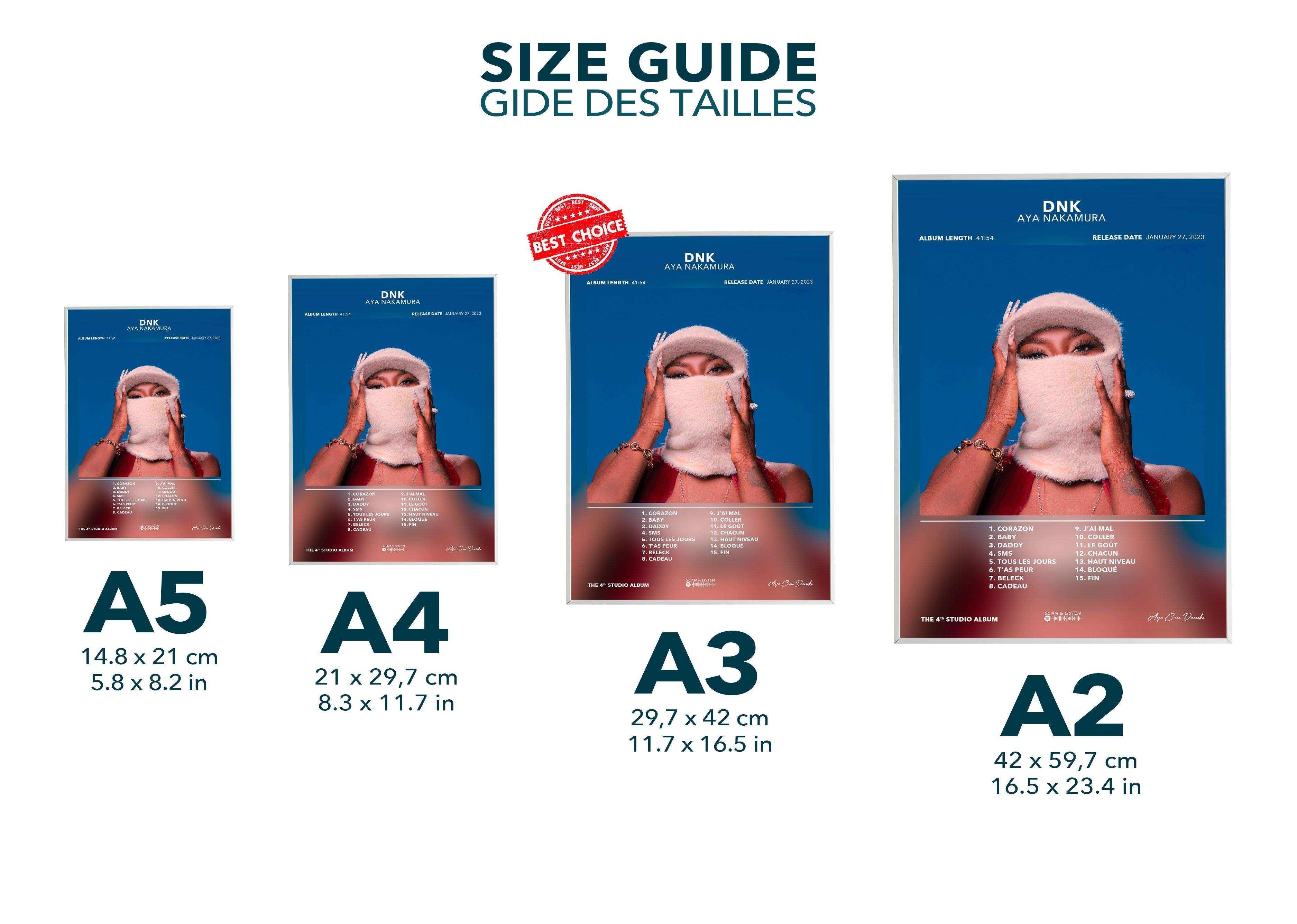 Poster DNK Aya Nakamura - Backyard