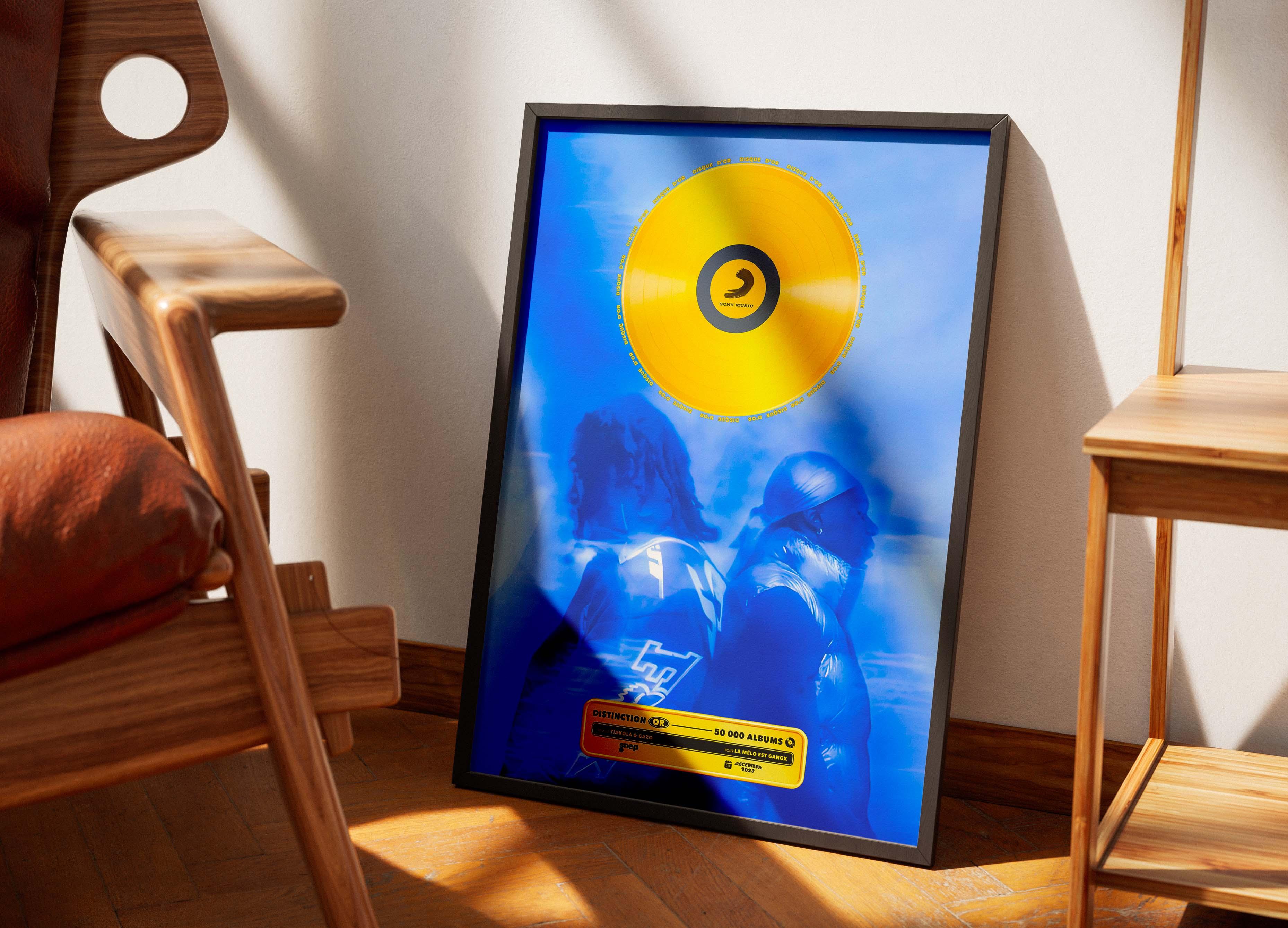 Disque D'Or La Mélo Est Gangx Tiakola & Gazo - Backyard