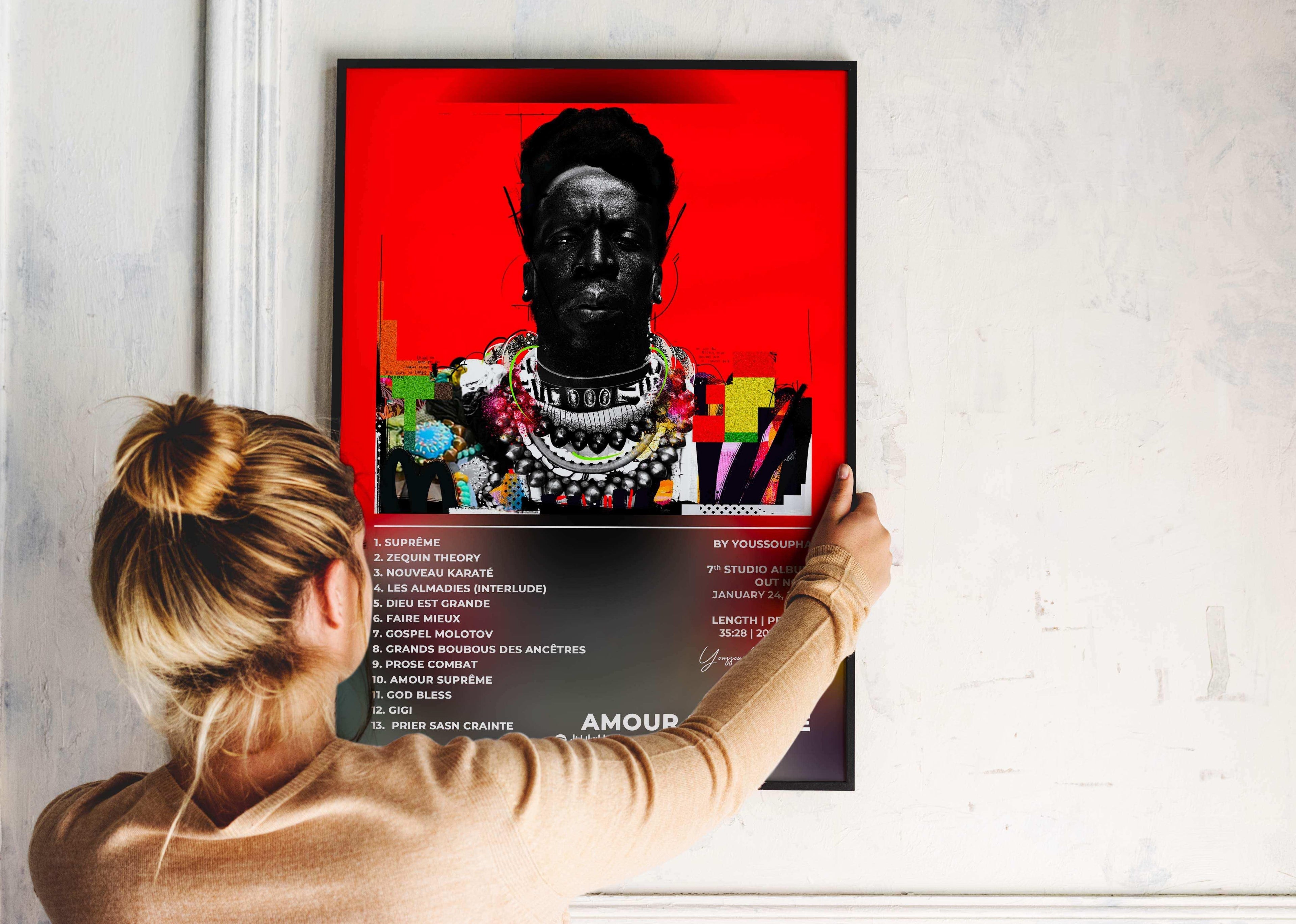 Amour Suprême Youssoupha Poster - Backyard