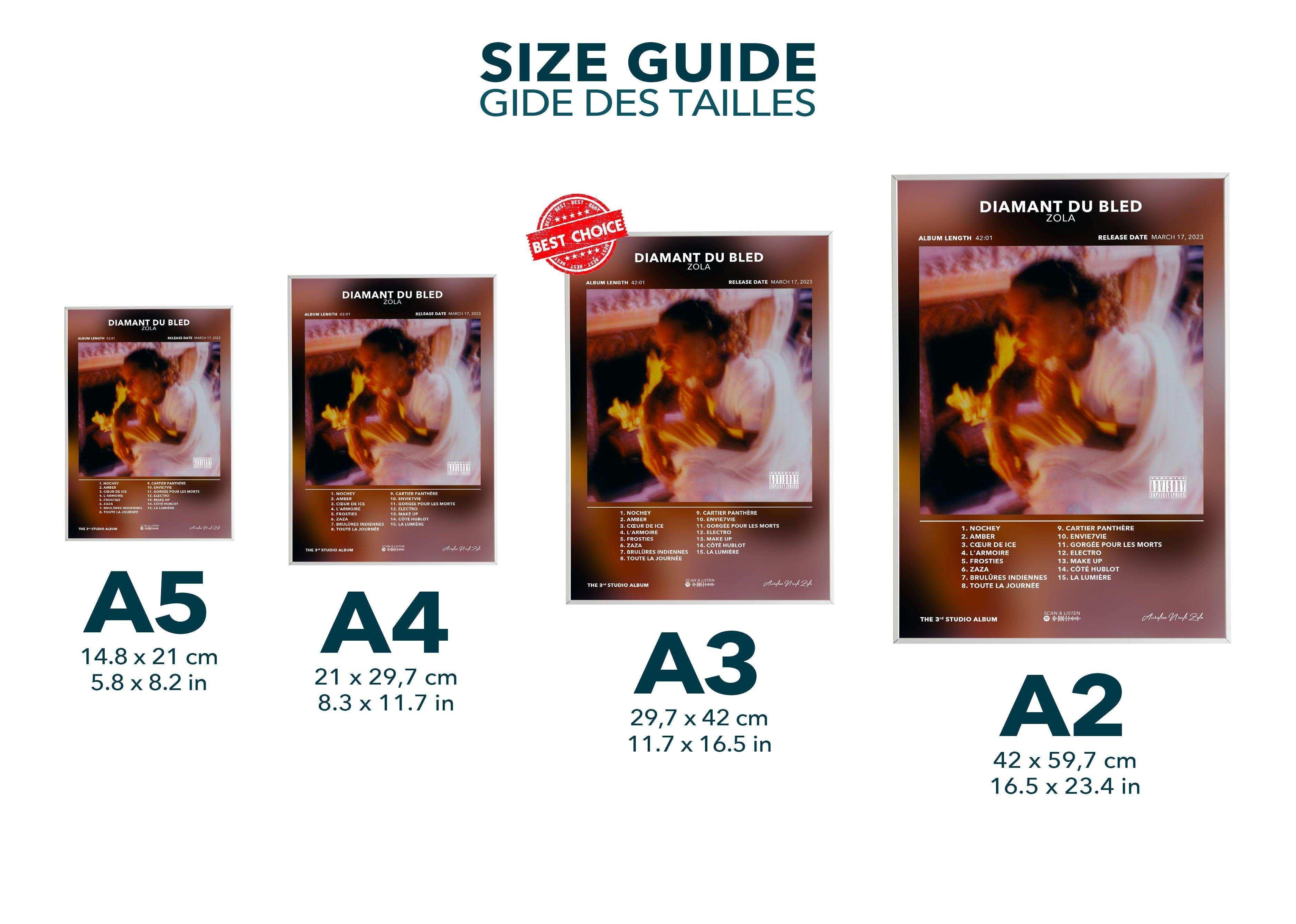 Poster Diamant Du Bled Zola - Backyard